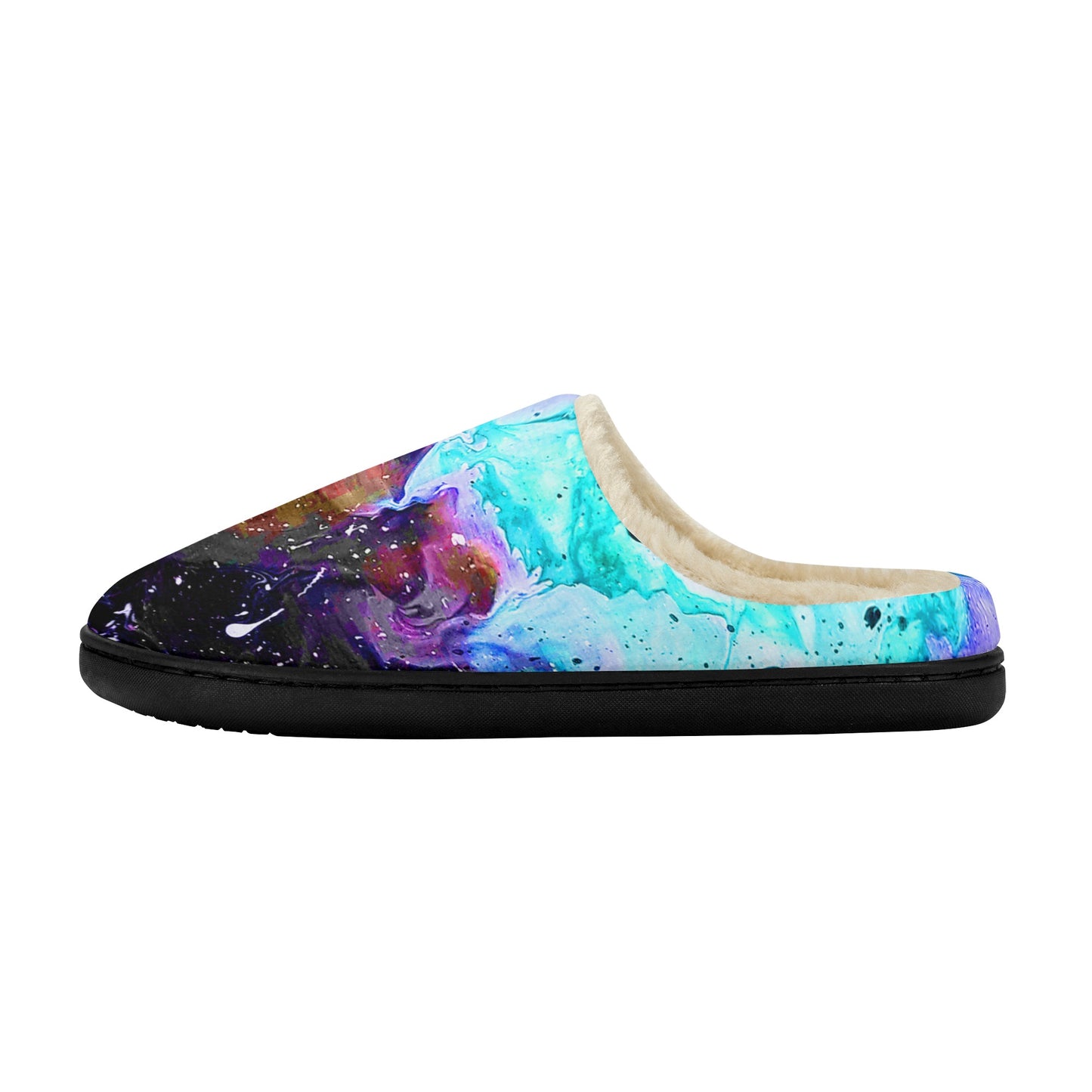 Galactic Fire Unisex Fluffy Winter Slipper Room Shoes