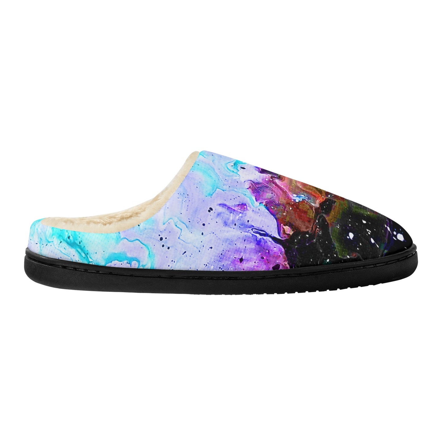 Galactic Fire Unisex Fluffy Winter Slipper Room Shoes