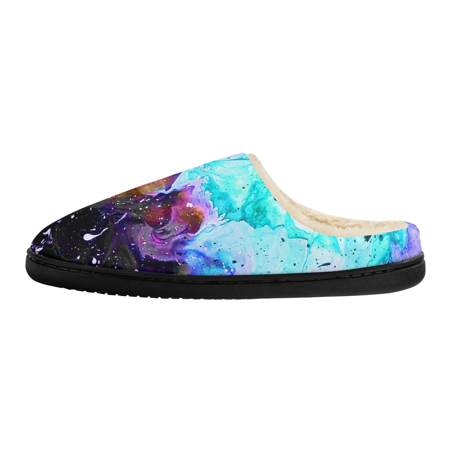 Galactic Fire Unisex Fluffy Winter Slipper Room Shoes