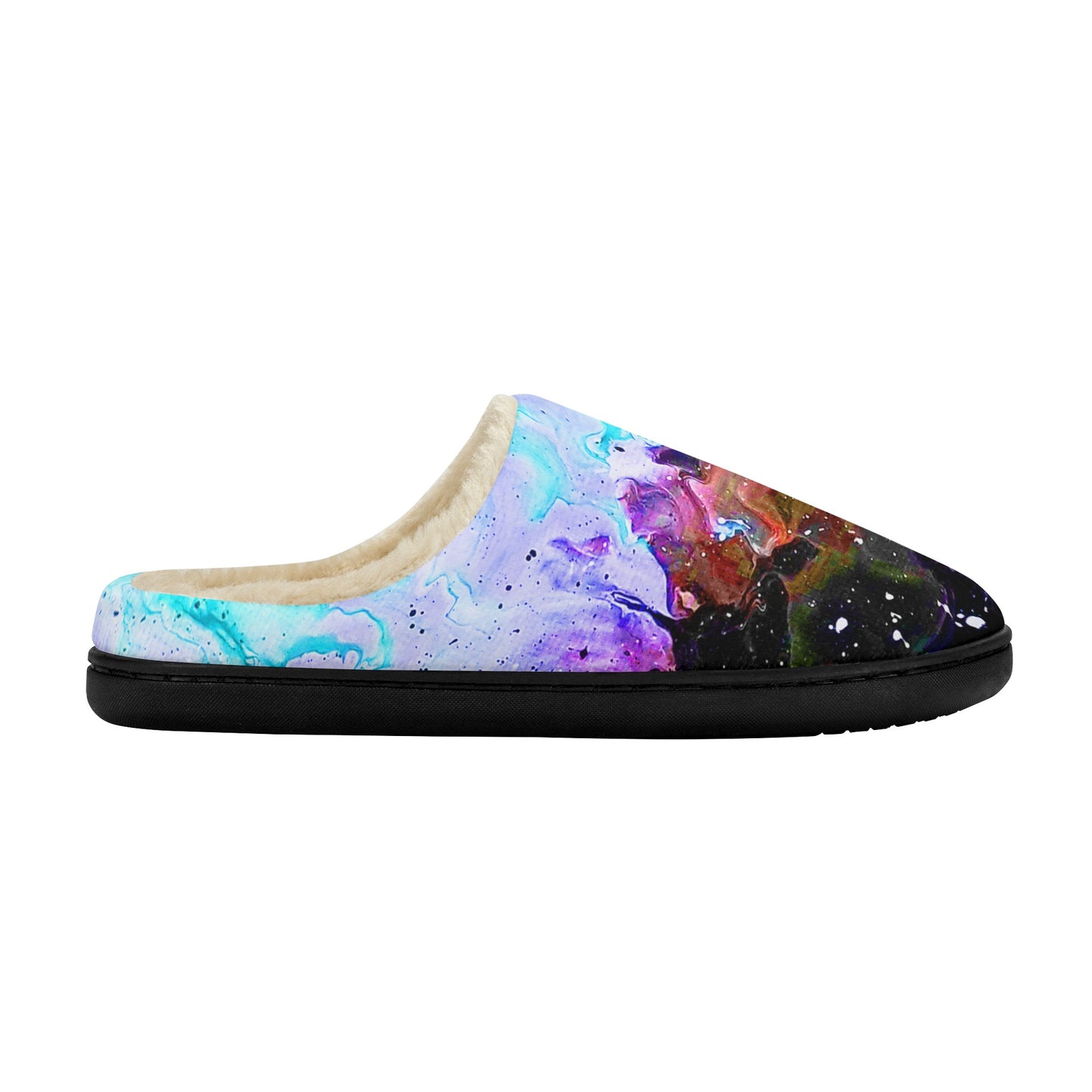Galactic Fire Unisex Fluffy Winter Slipper Room Shoes