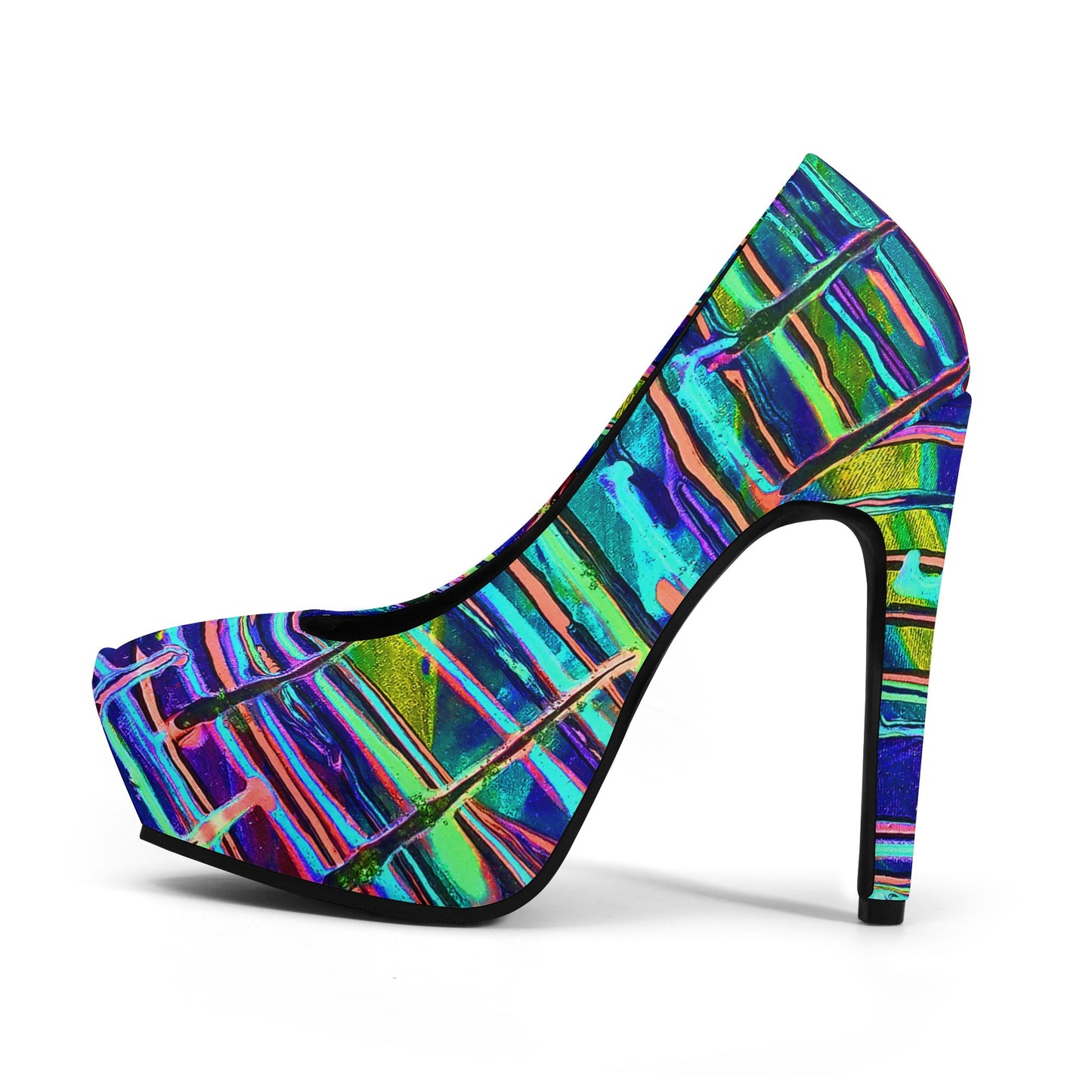 Drip Women Platform Pumps 5 Inch High Heels