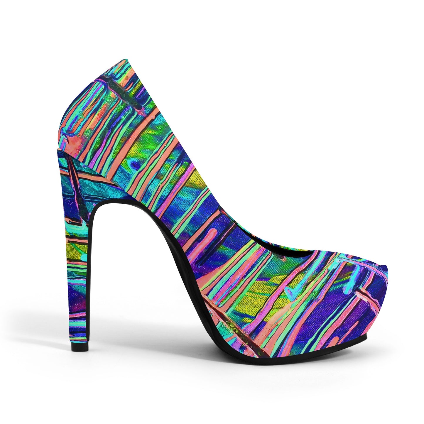 Drip Women Platform Pumps 5 Inch High Heels