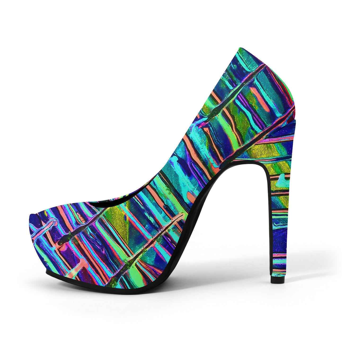 Drip Women Platform Pumps 5 Inch High Heels