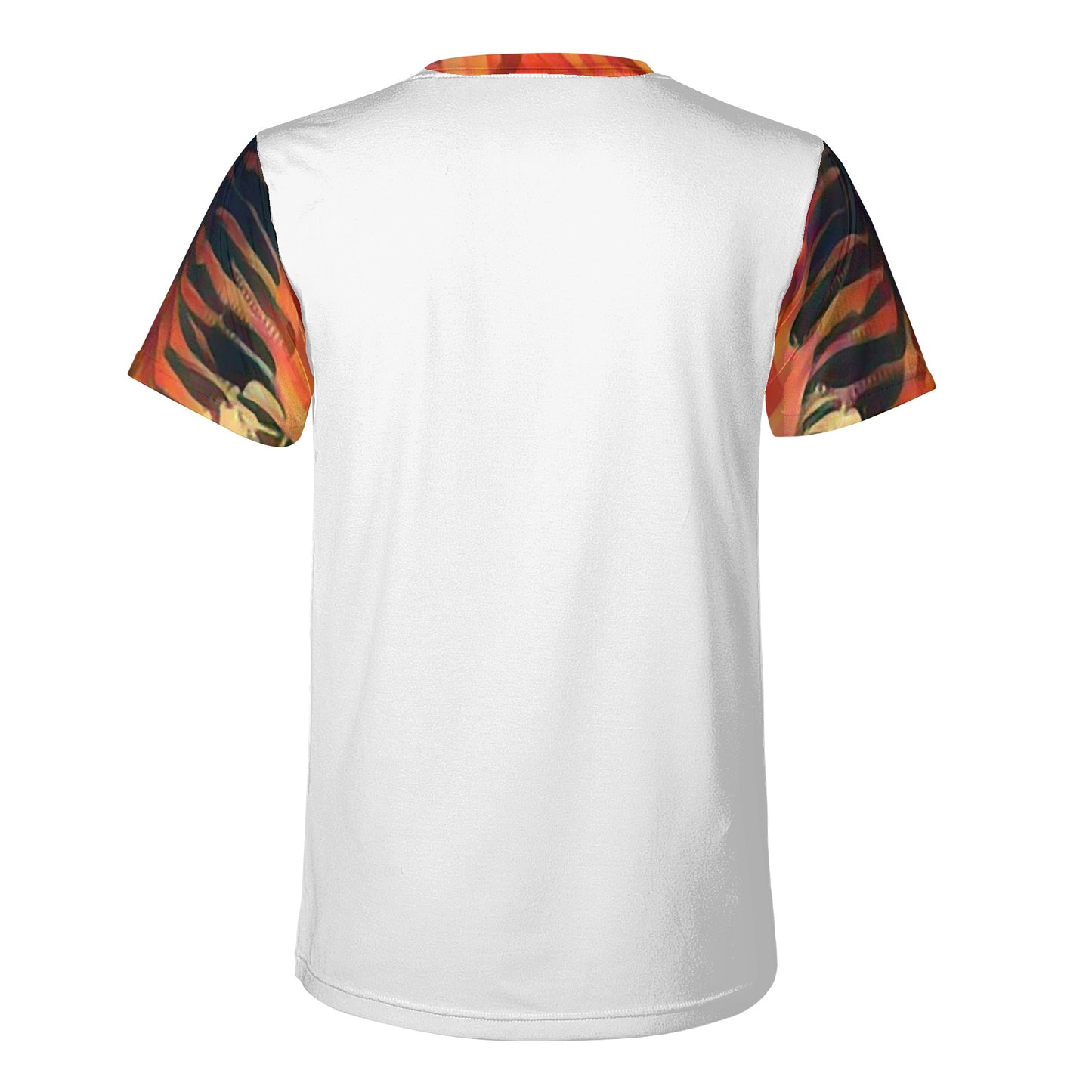 Tiger on Fire Mens T-shirt