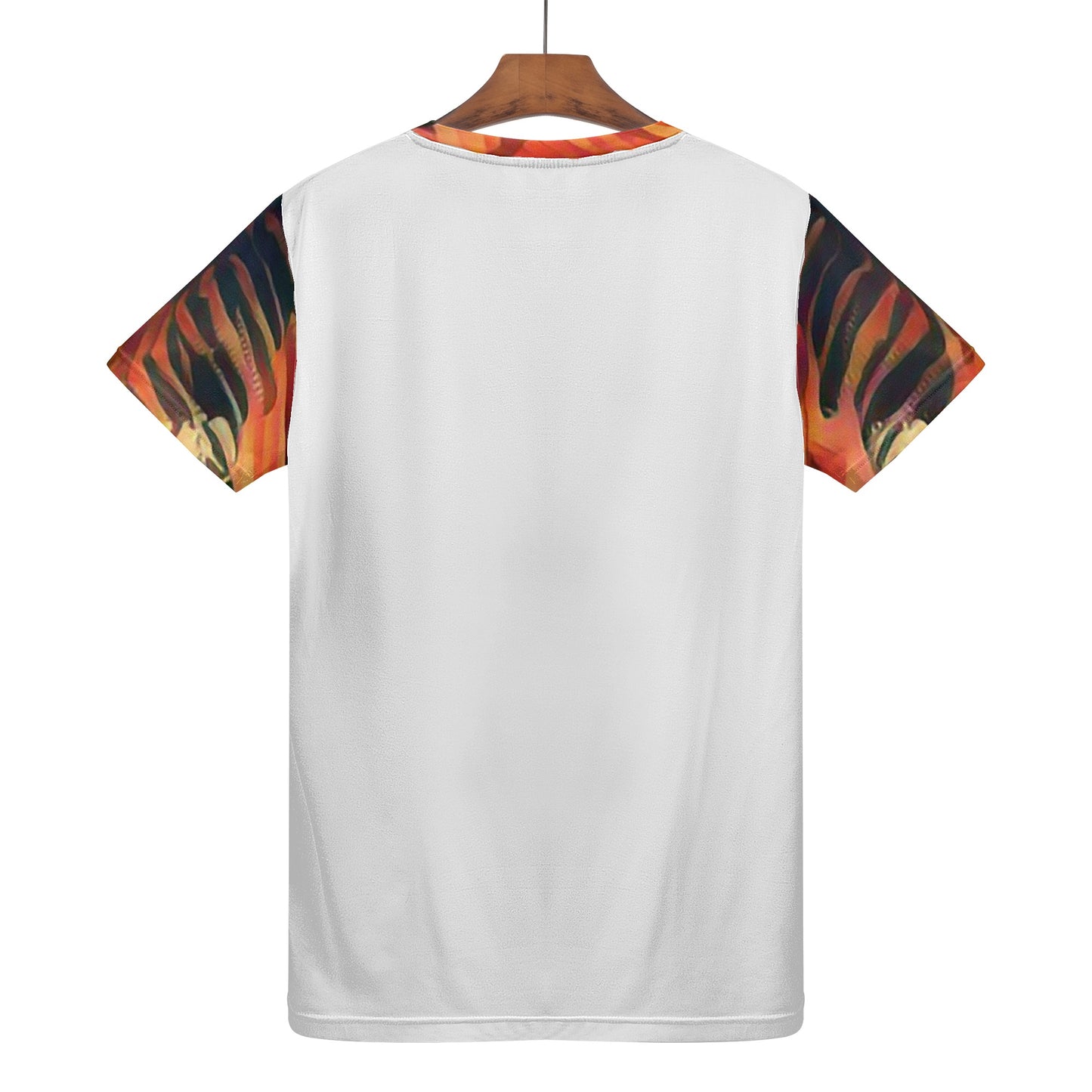 Tiger on Fire Mens T-shirt