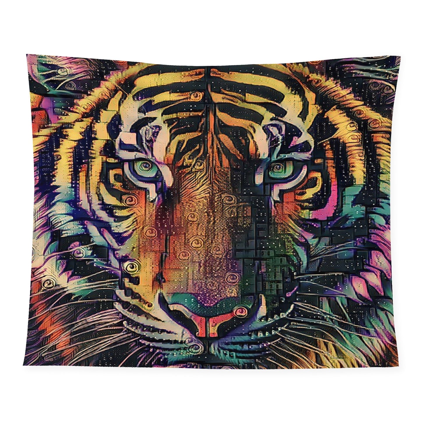 Tigerz Eyez Wall Tapestry