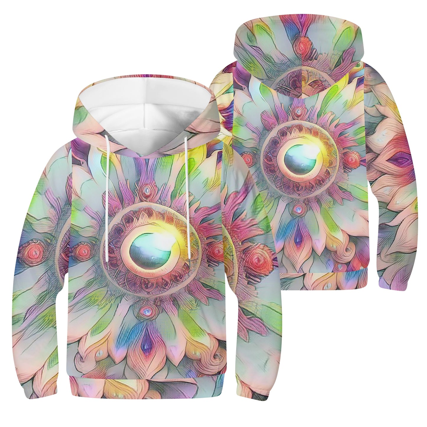 Sun-Dala Kids Lightweight Hoodie Sweatshirt