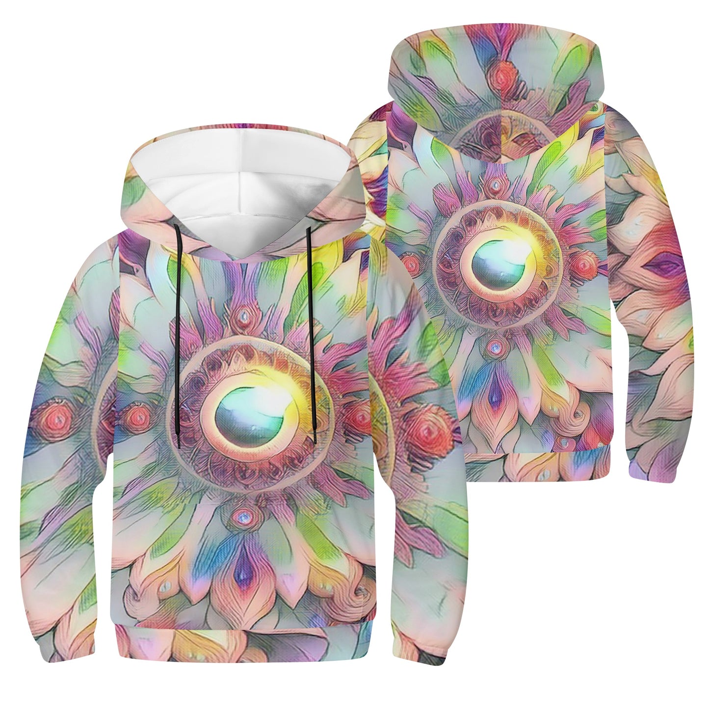 Sun-Dala Kids Lightweight Hoodie Sweatshirt