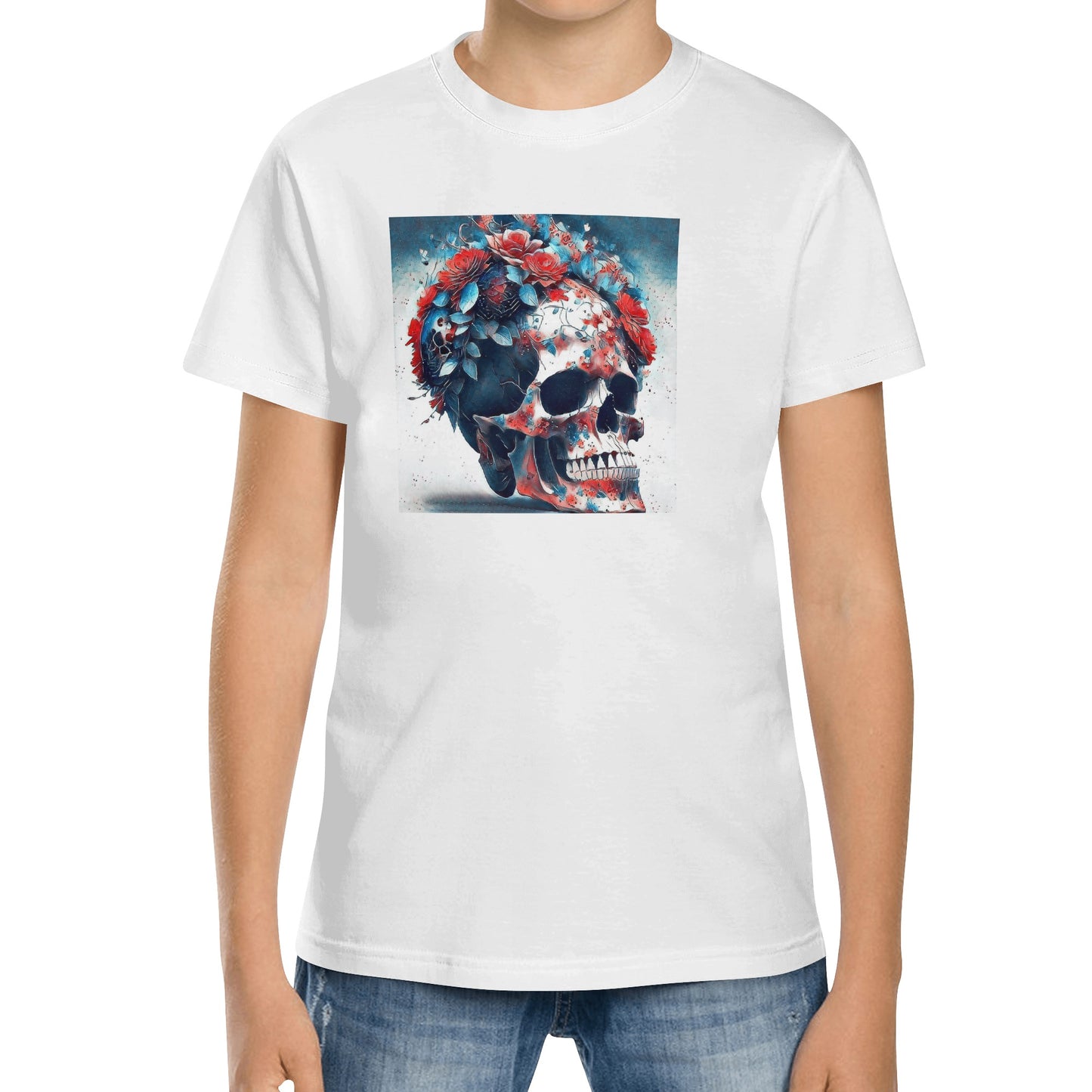 Sugar Skull Kids Short Sleeve T-Shirt