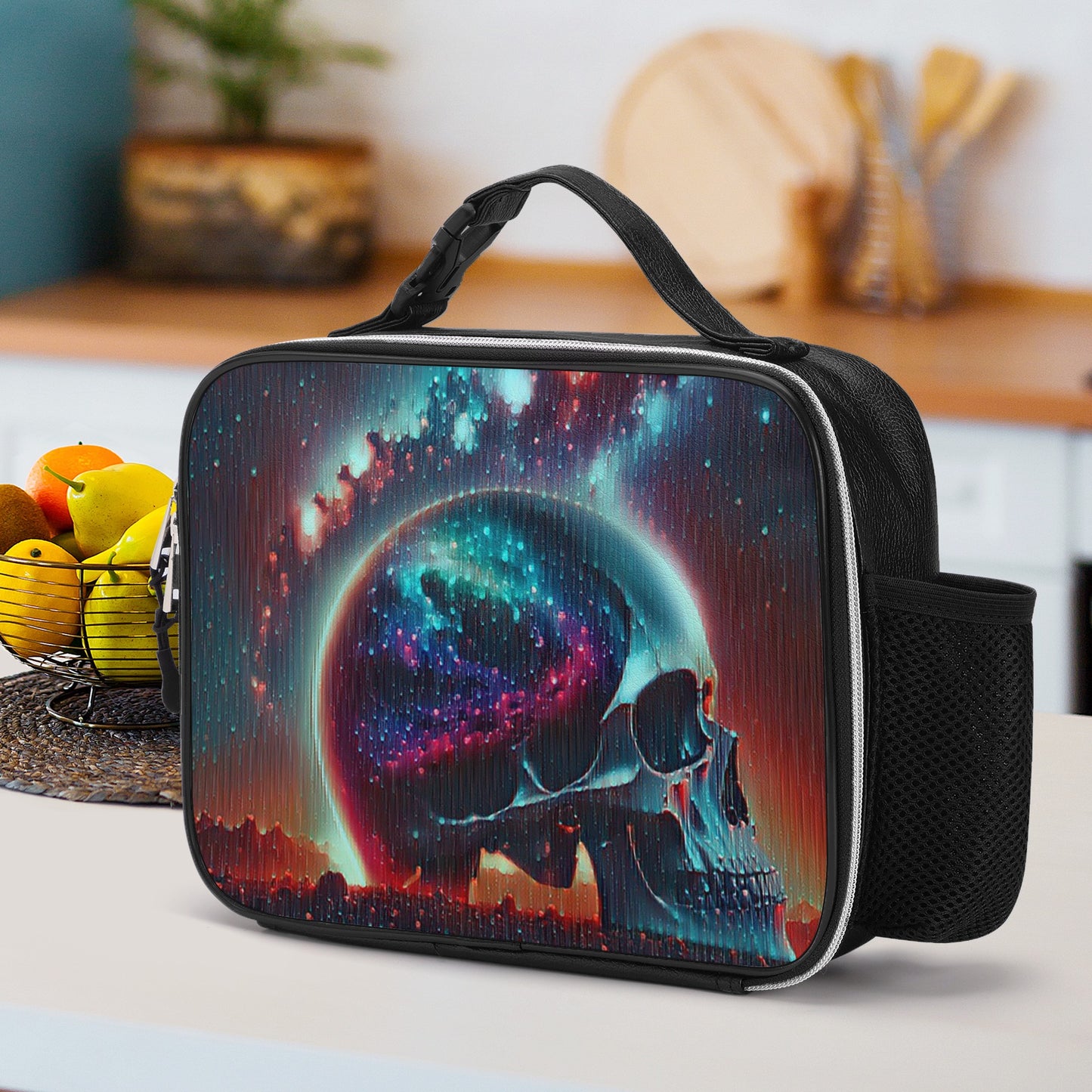 We are One Detachable Leather Lunch Bag