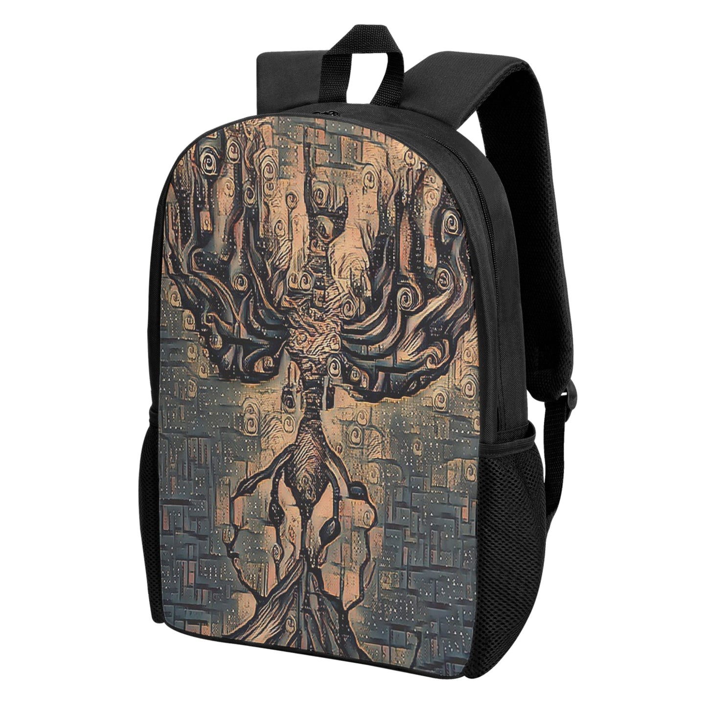 Rise from the Ashes Kids Black Chain Backpack
