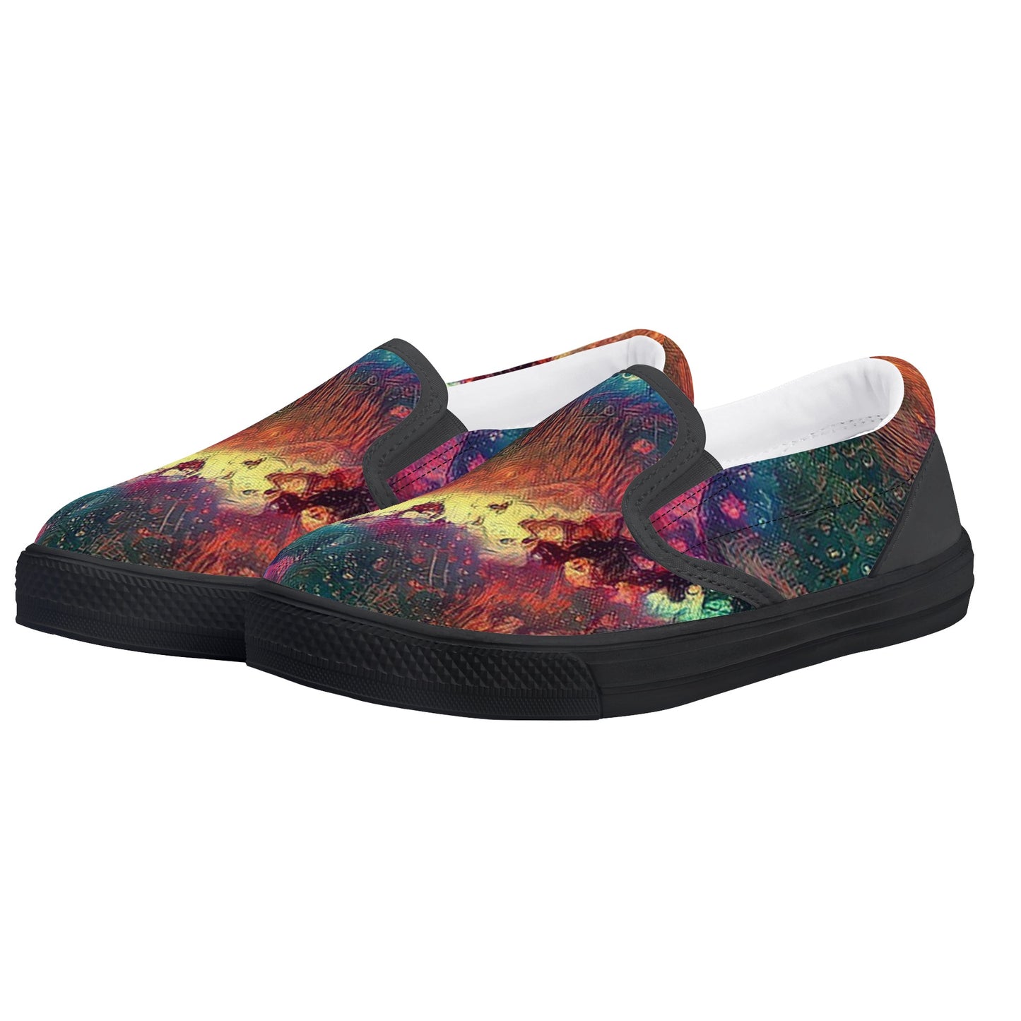 Starry Night Kids Slip On Shoes