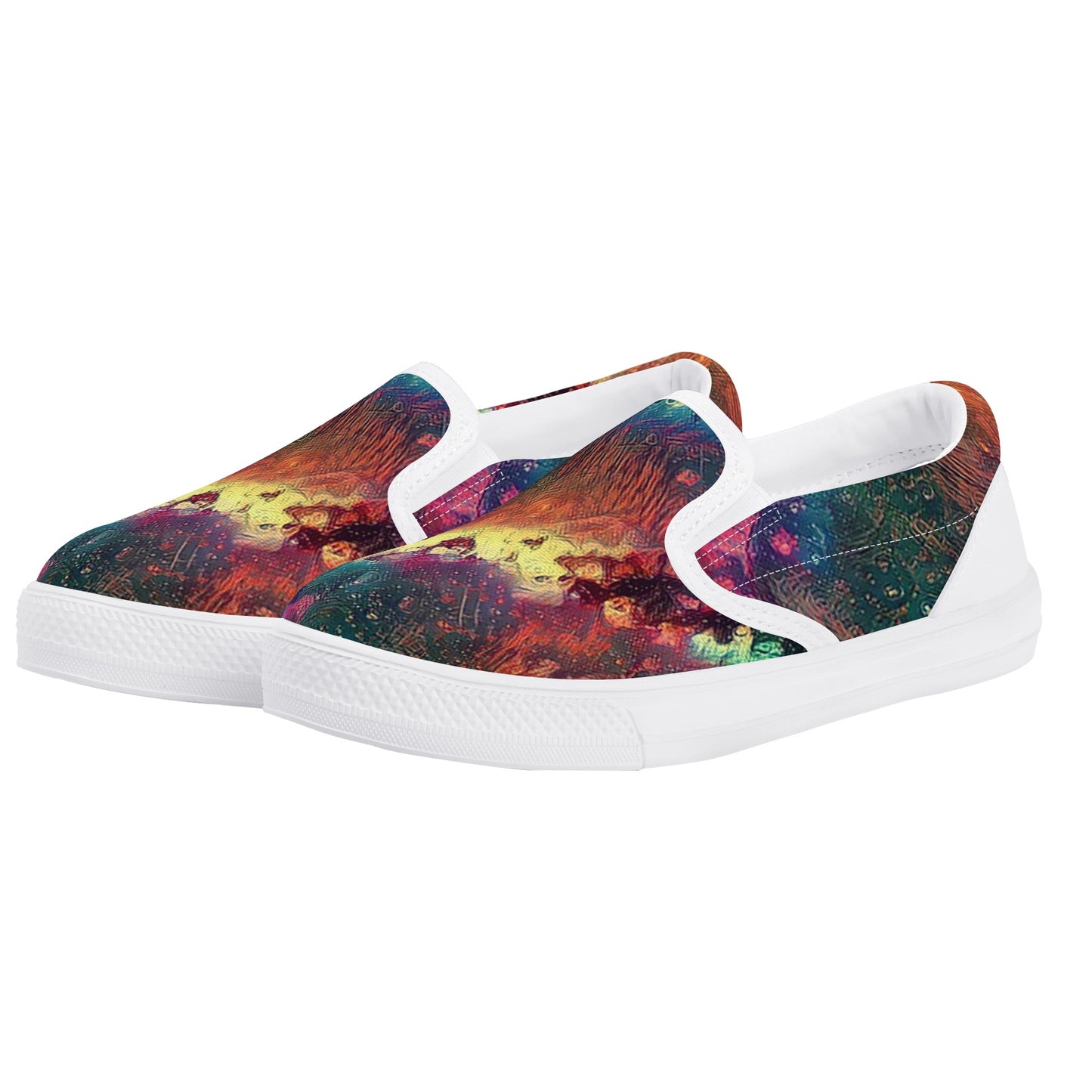 Starry Night Kids Slip On Shoes