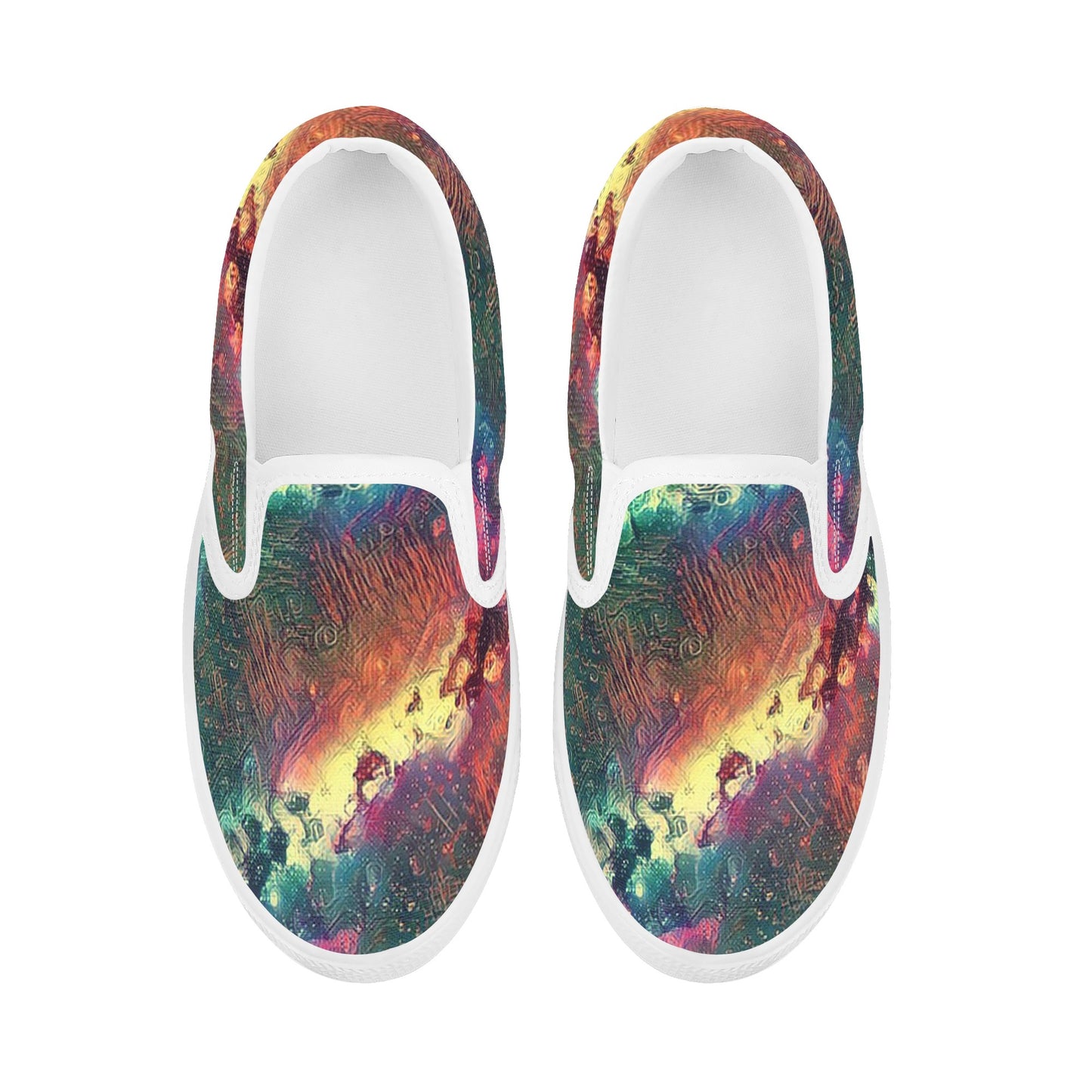 Starry Night Kids Slip On Shoes