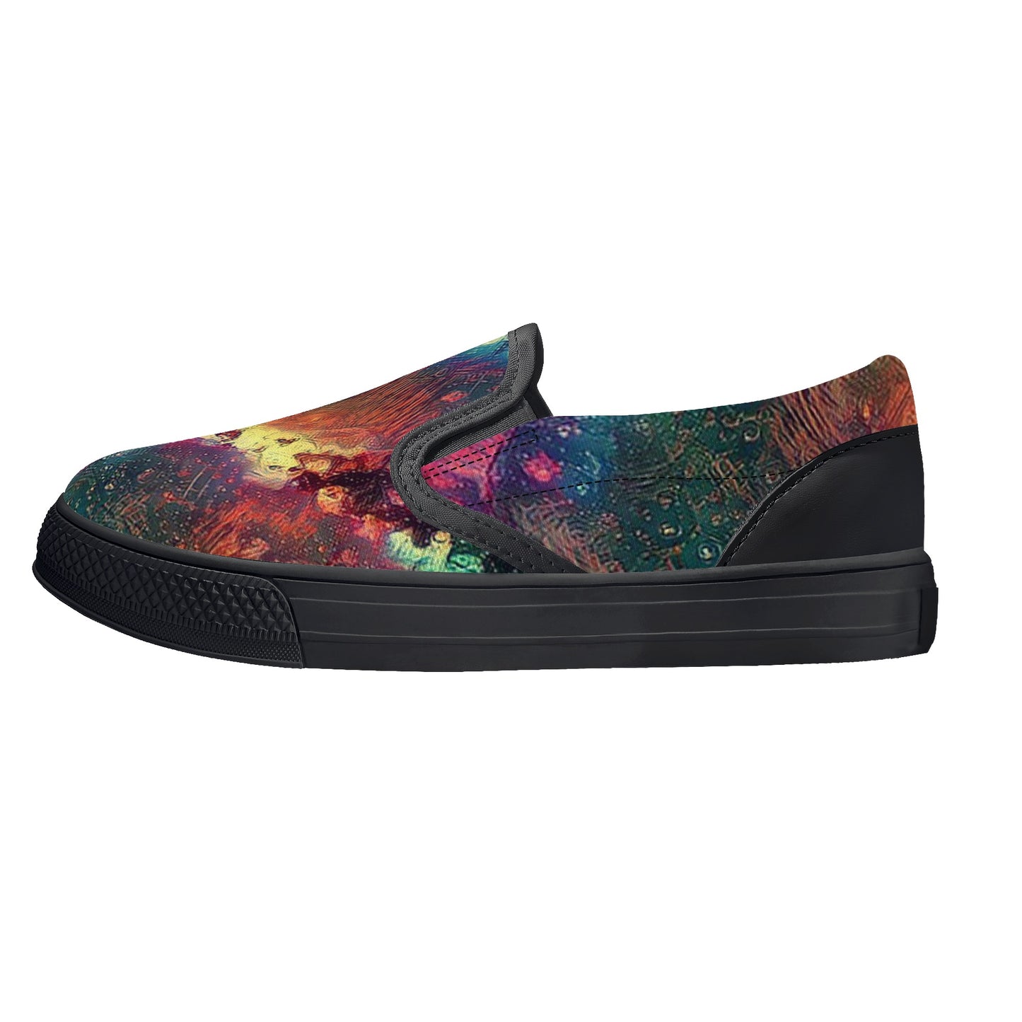 Starry Night Kids Slip On Shoes