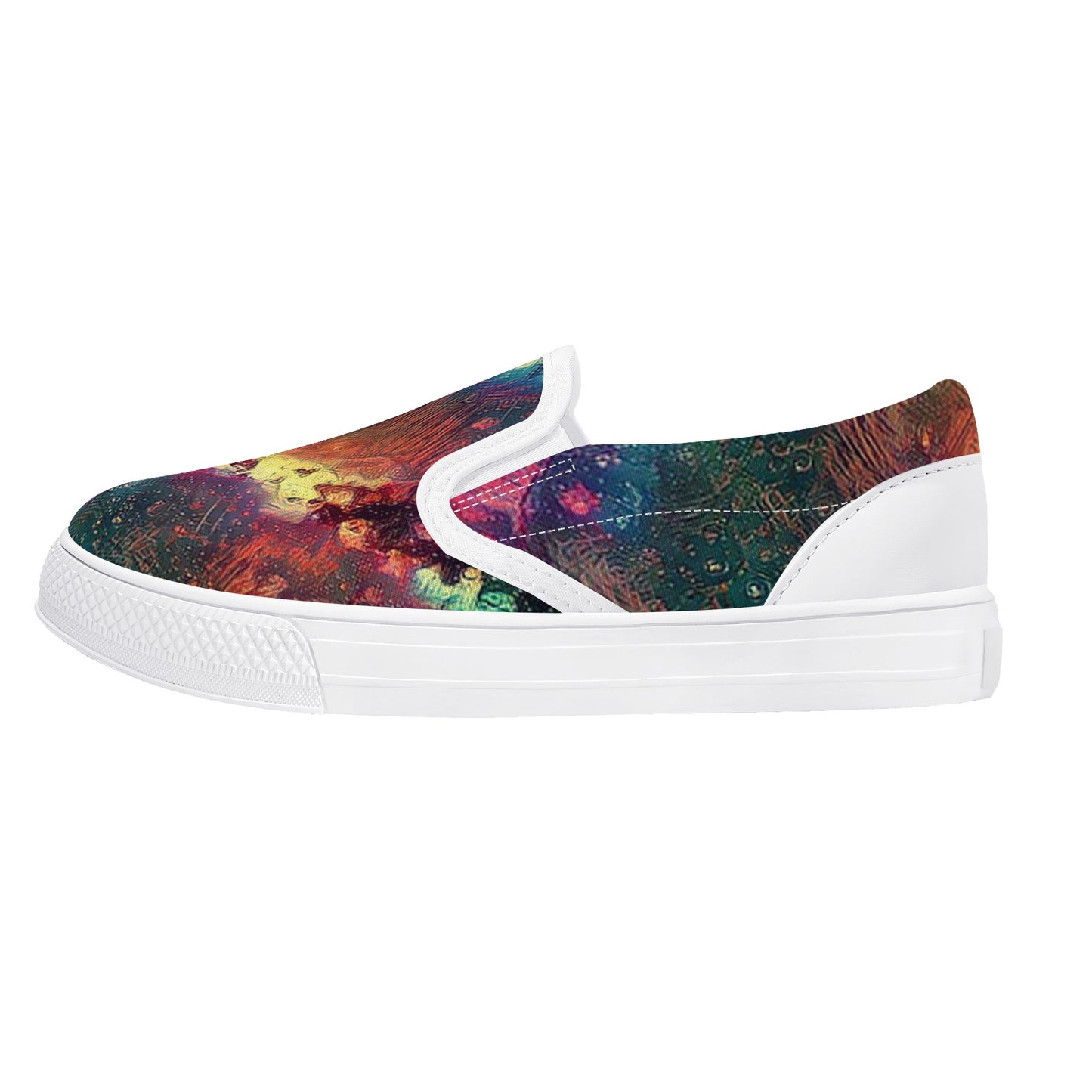 Starry Night Kids Slip On Shoes