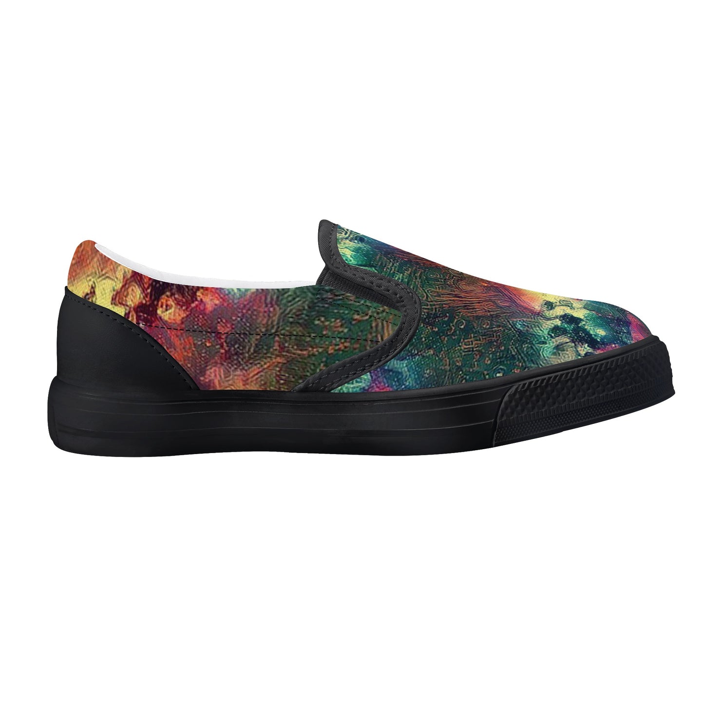 Starry Night Kids Slip On Shoes
