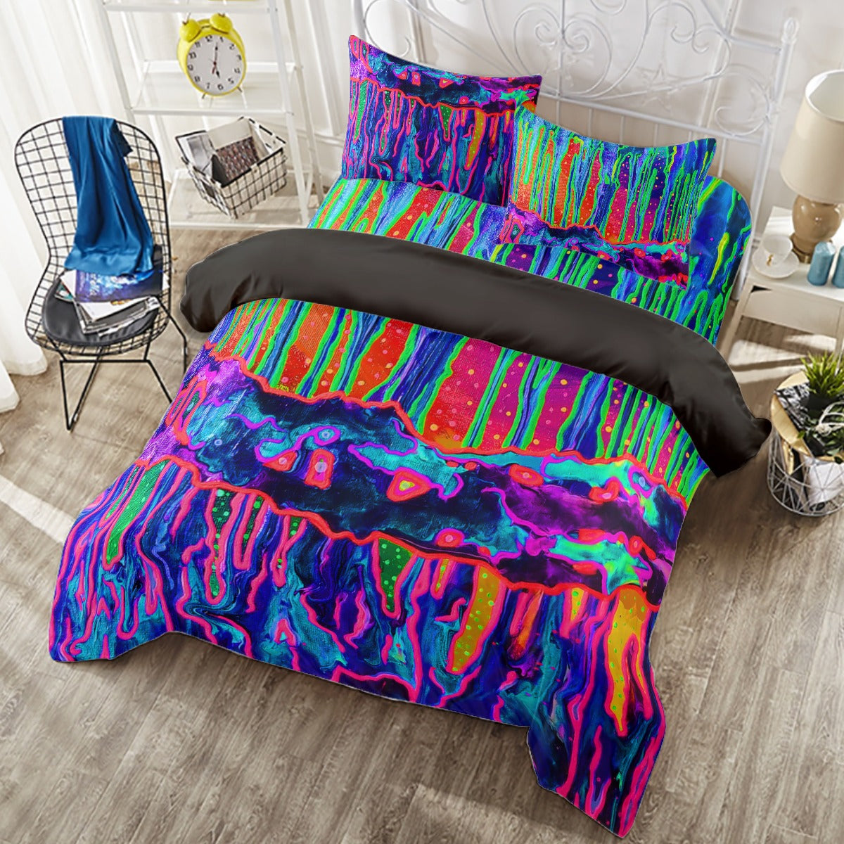 Mystic Cave Four-piece Duvet Cover Set