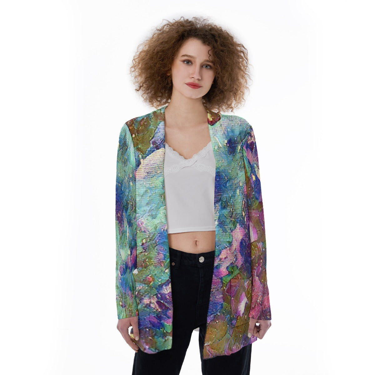 Galactic Love Pastel Women's Cover With Pocket