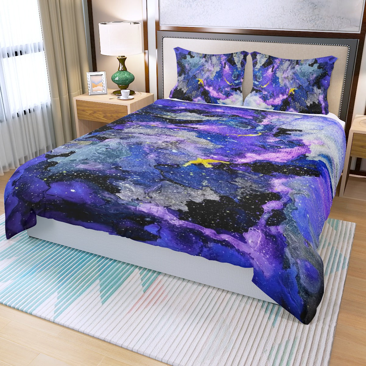 Fly High Three Piece Duvet Cover Set