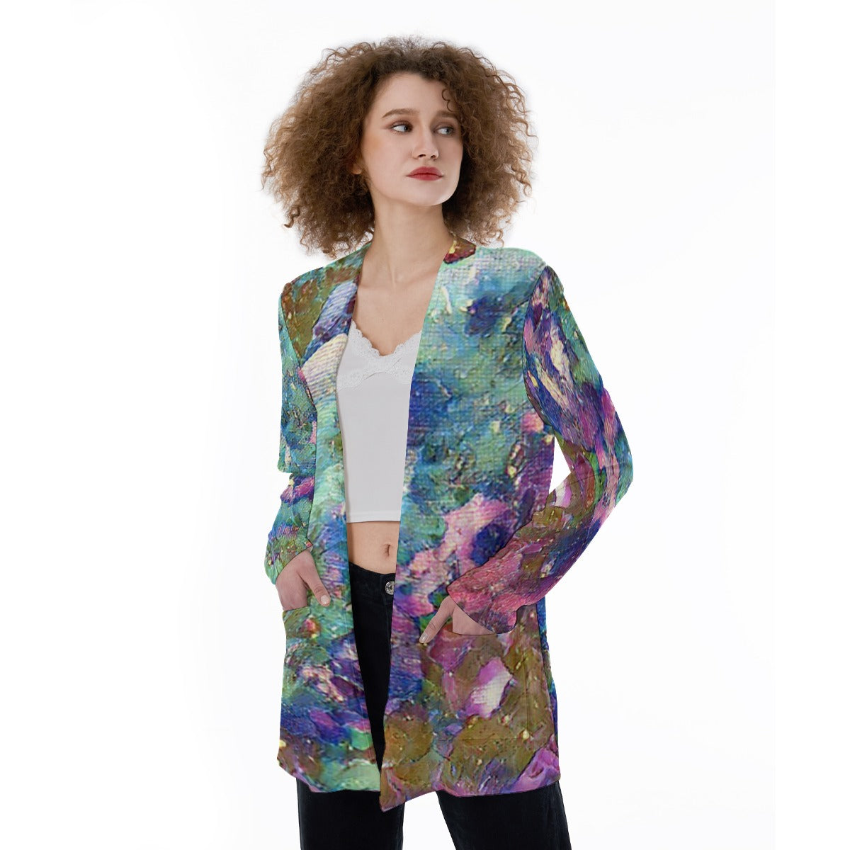 Galactic Love Pastel Women's Cover With Pocket