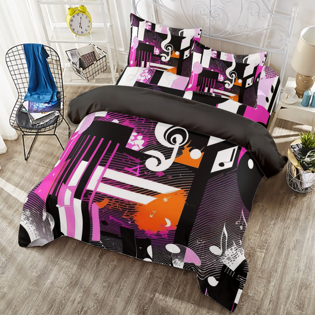 Abstract Music Four-piece Duvet Cover Set