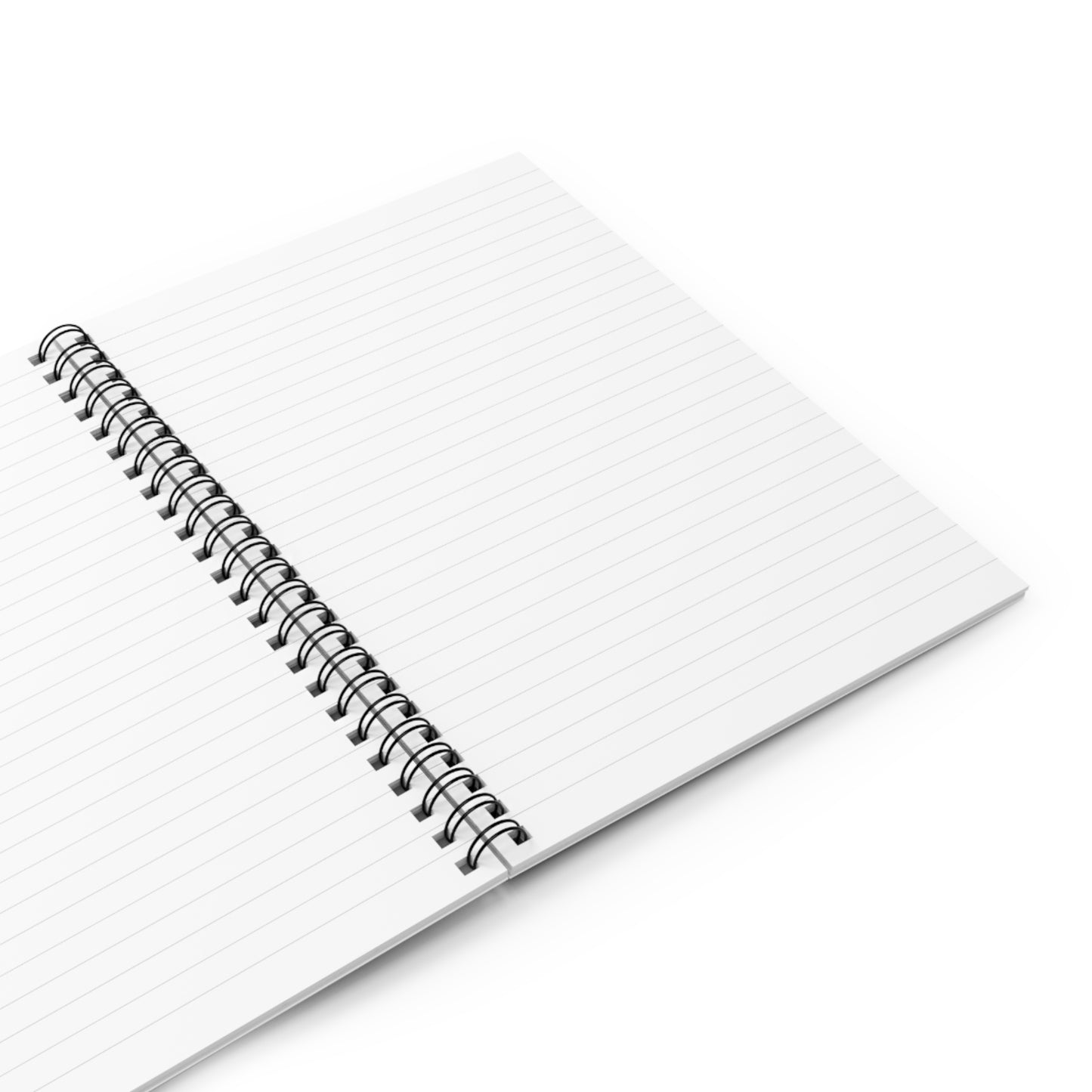 Galactic Fire Spiral Notebook - Ruled Line