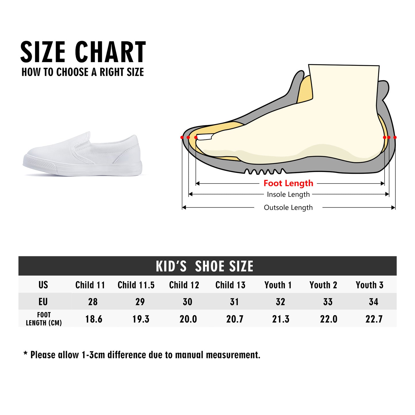 Starry Night Kids Slip On Shoes