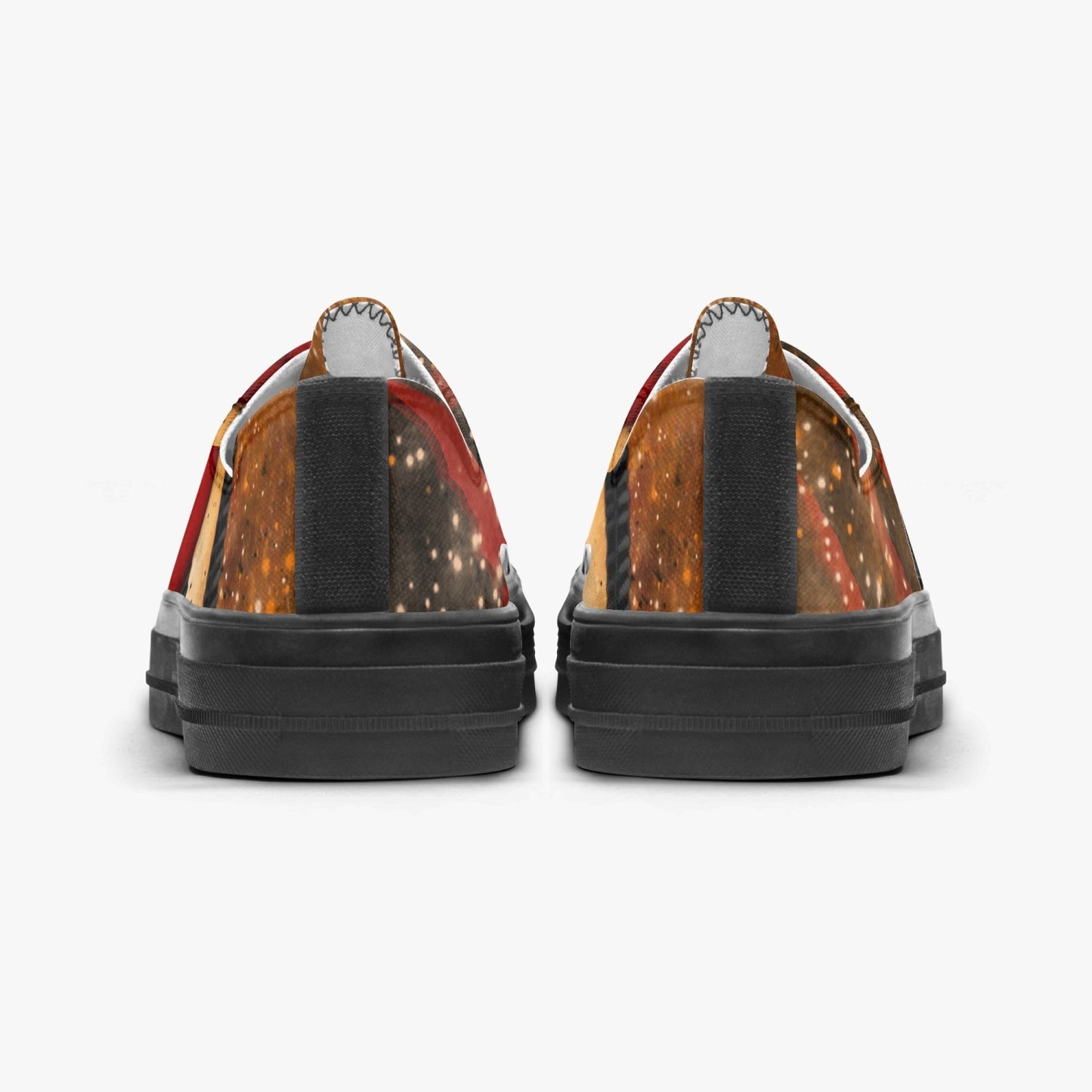 Deadpool Low Top Canvas Shoes - Black Sole