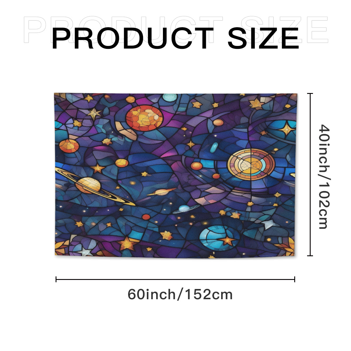 Stained Solar System