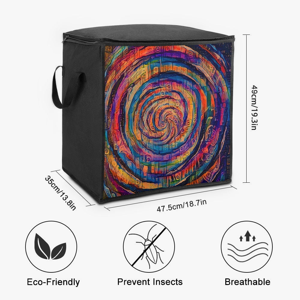 Galactic Whirlpool 3 Storage Bag with Zipper