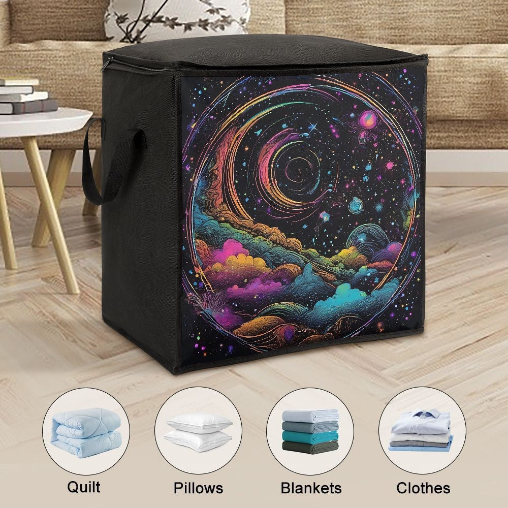 Psychedelic Space 2 Storage Bag with Zipper