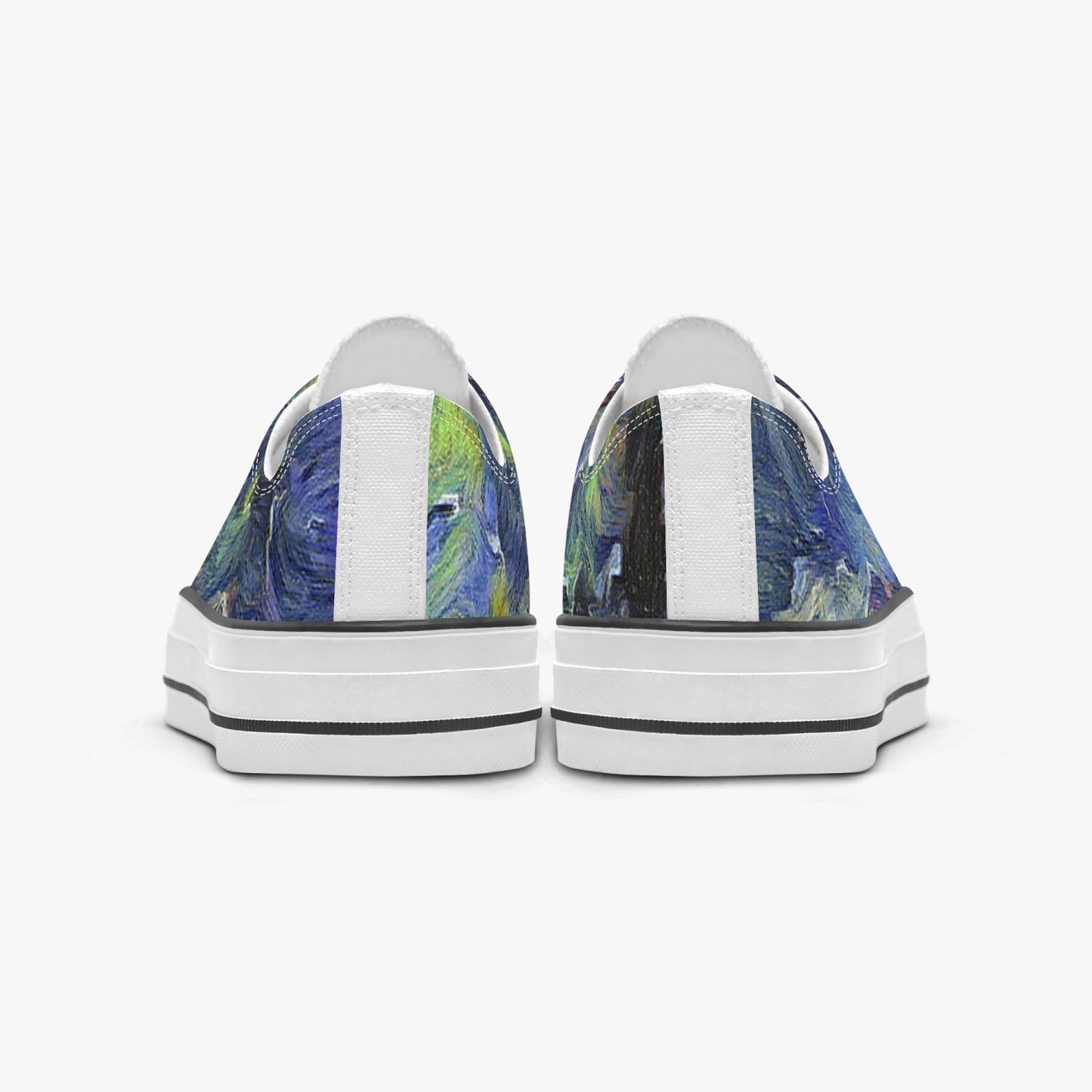Space Storm Low Canvas Shoes-White sole