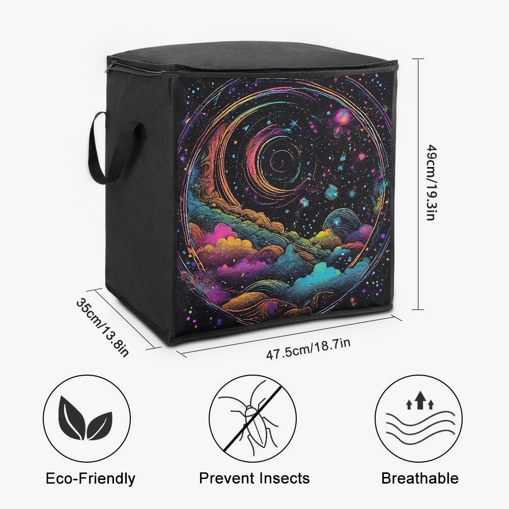 Psychedelic Space 2 Storage Bag with Zipper