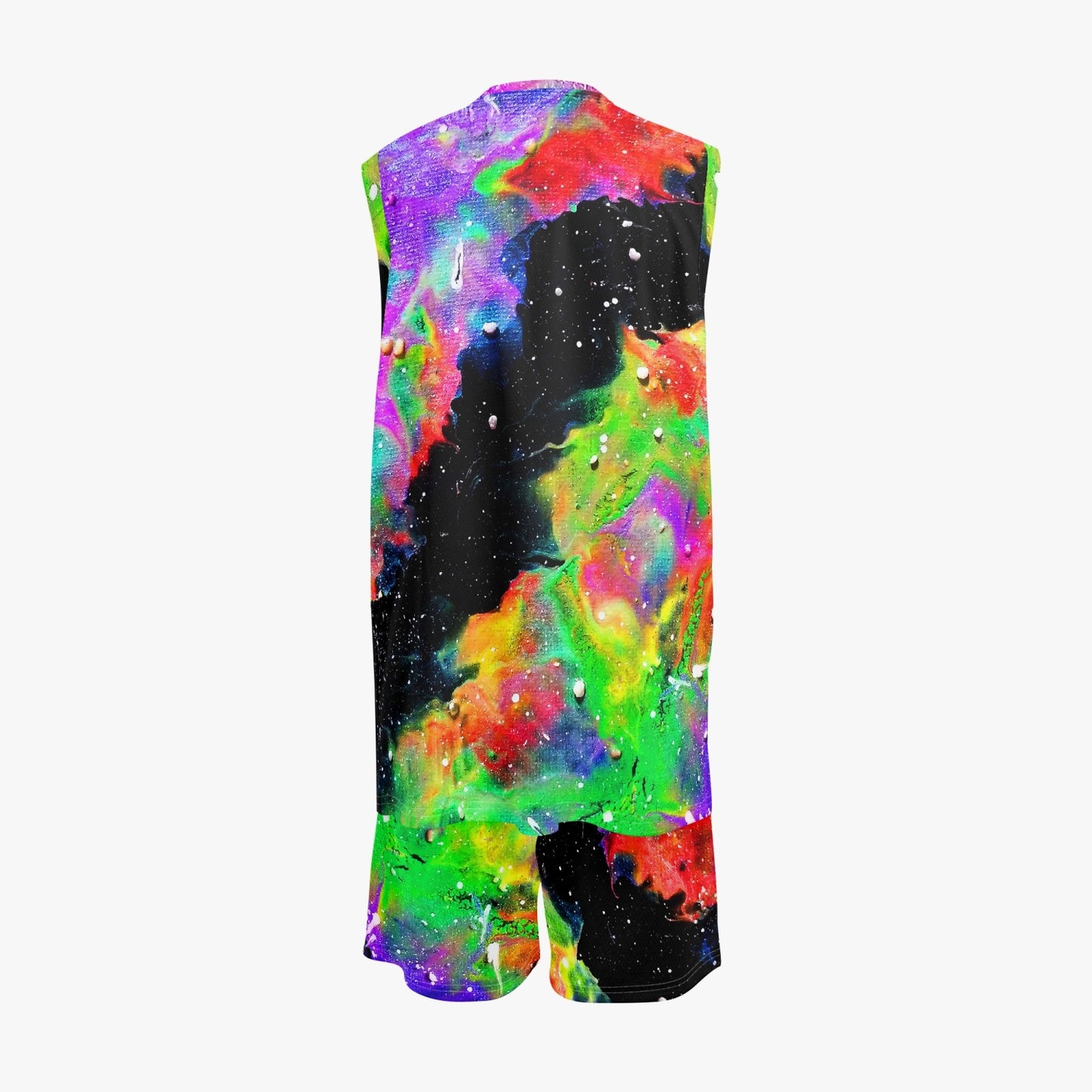 Galactic Rainbow Basketball Jersey Set