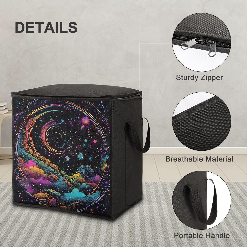Psychedelic Space 2 Storage Bag with Zipper