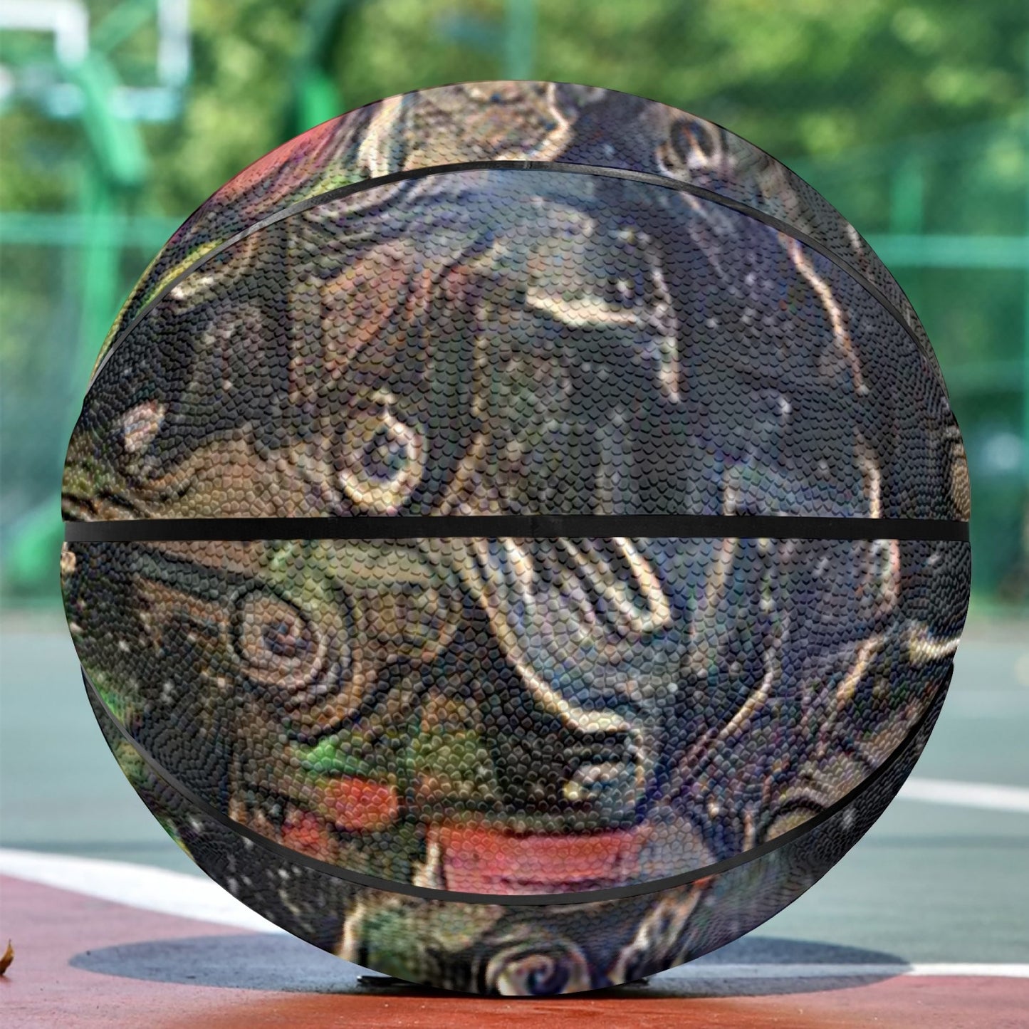 Space Storm Basketball - Eight - Panel Printed