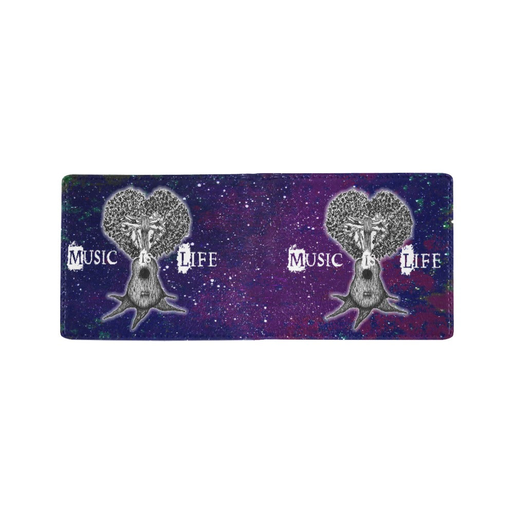 Music is Life Bifold Stylish Wallet