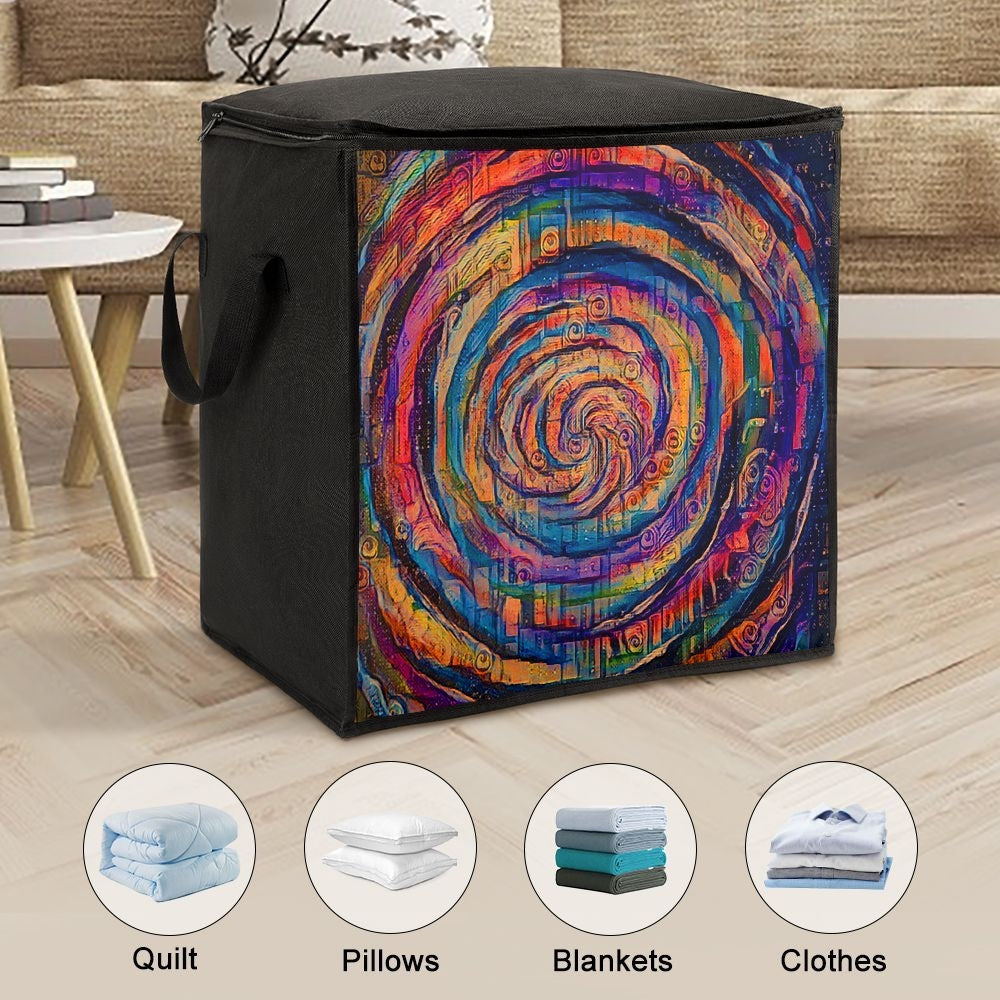 Galactic Whirlpool 3 Storage Bag with Zipper