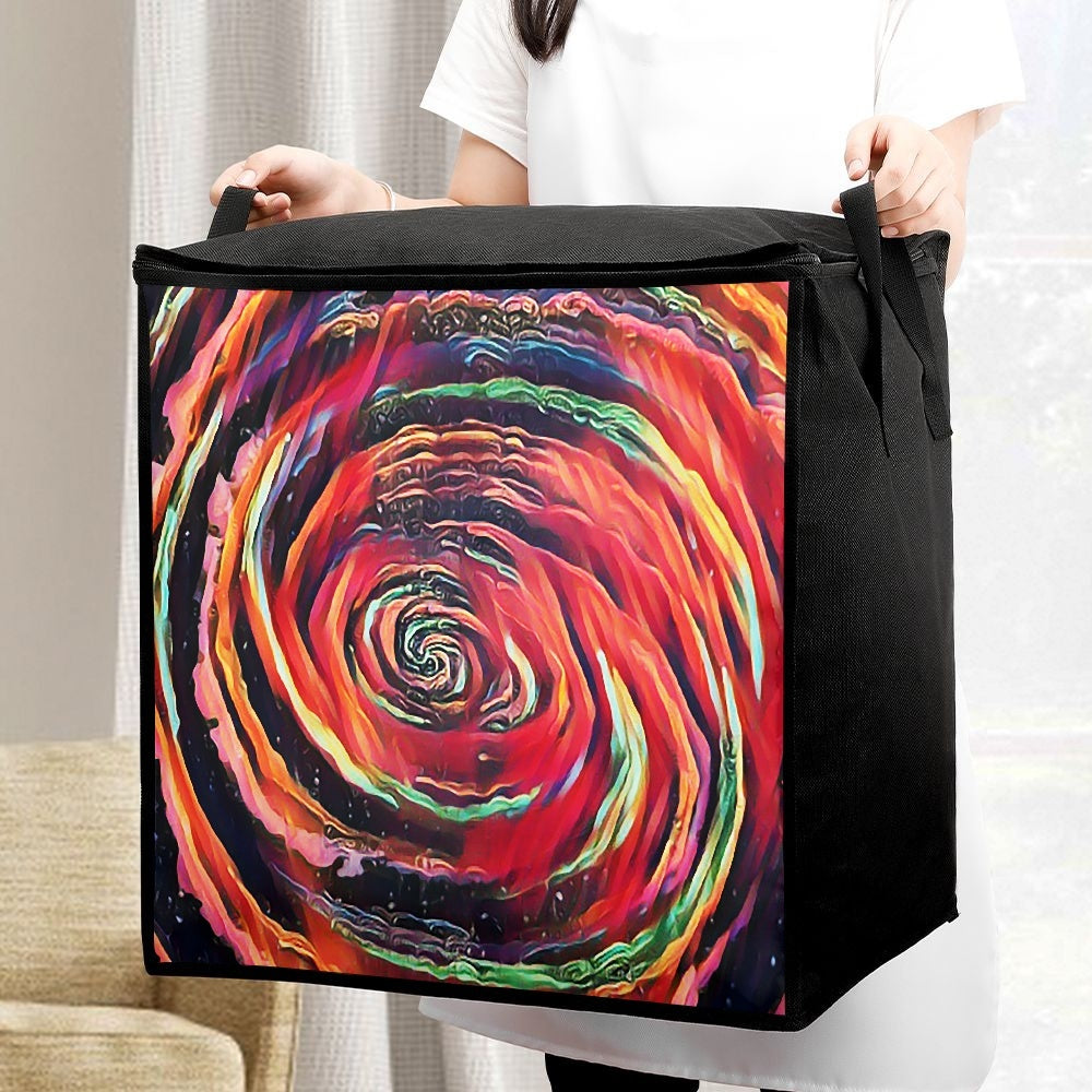 Galactic Rabbit Hole 2 Storage Bag with Zipper