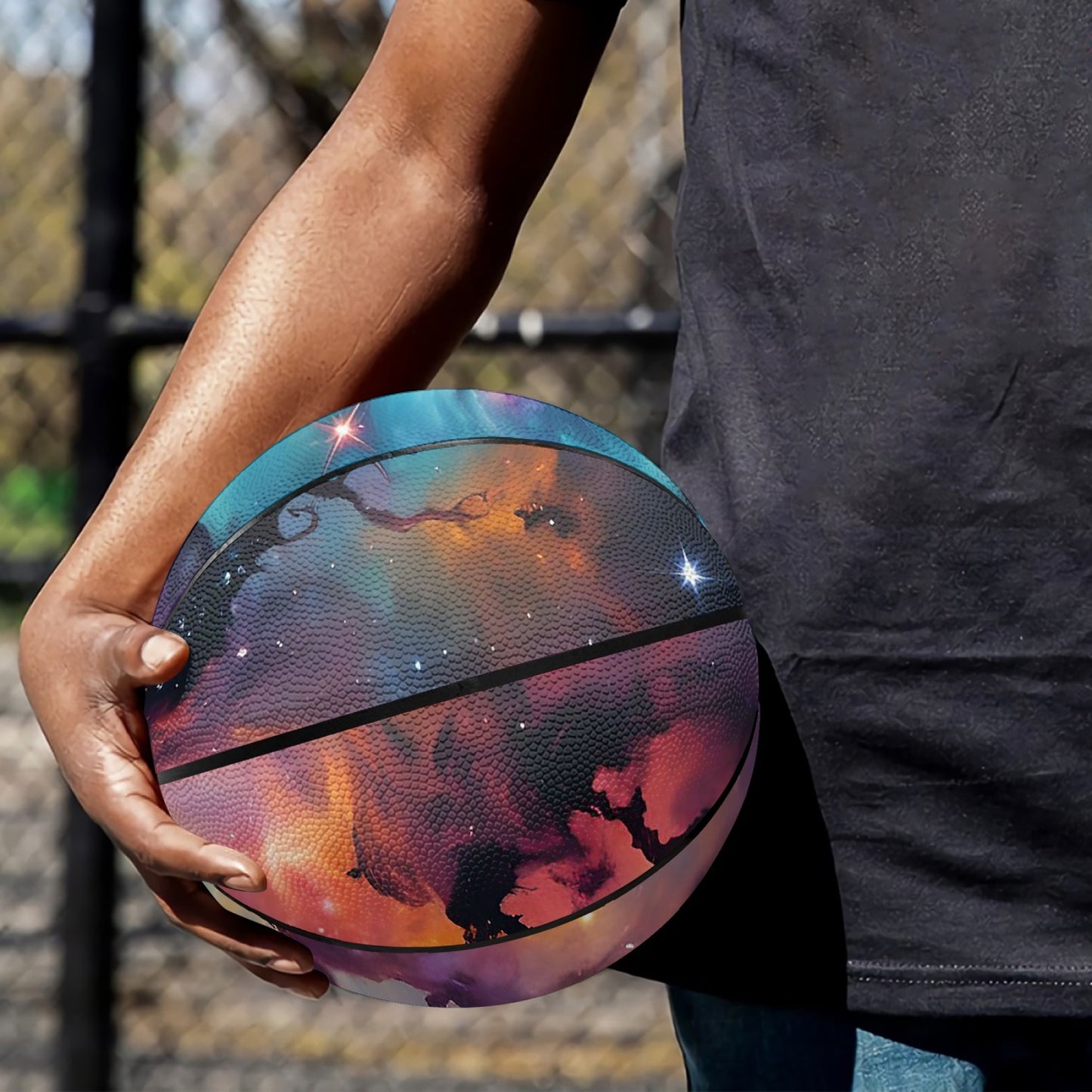 Nebula Basketball - Eight Panel Printed