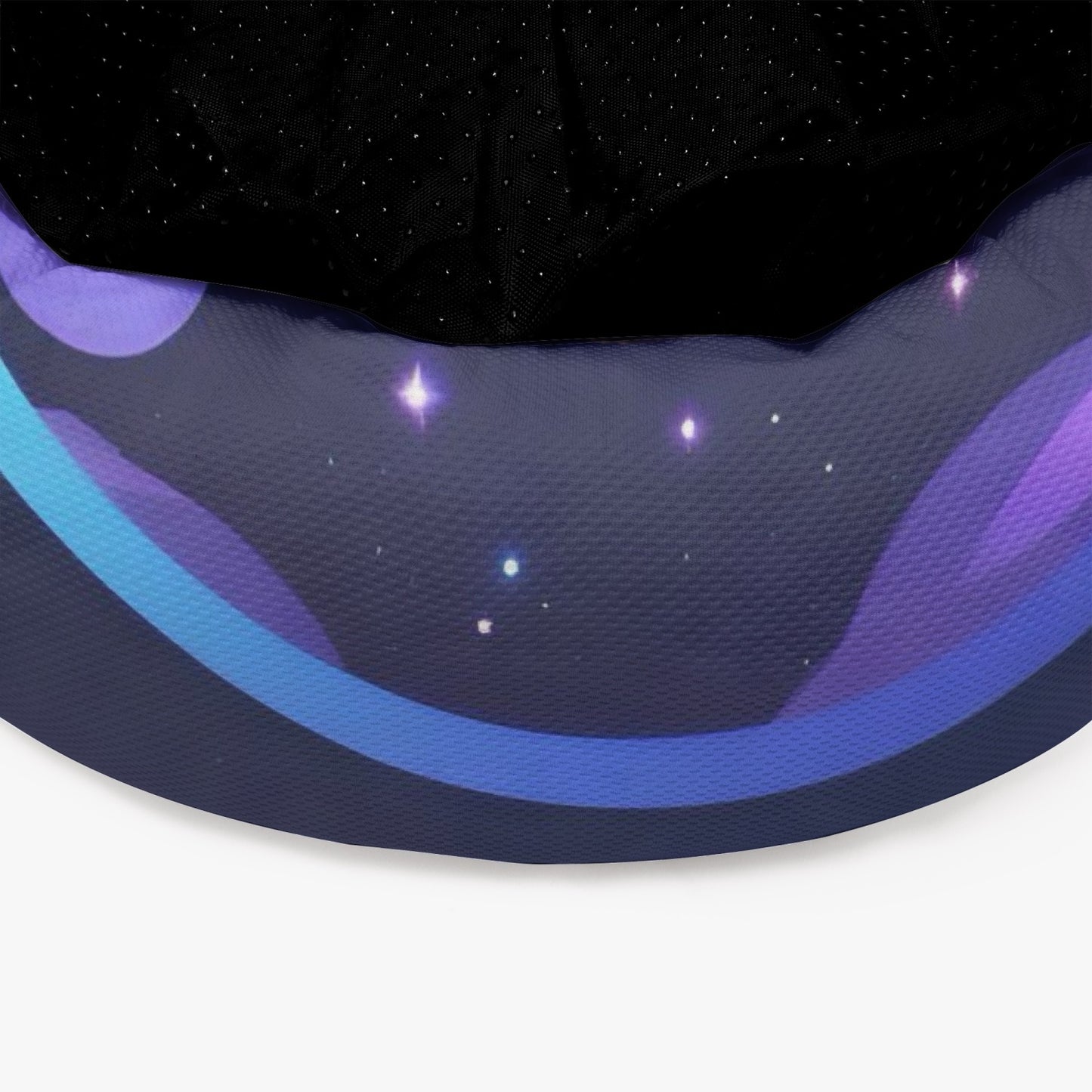 Space Force Round Small Size Pet Bed