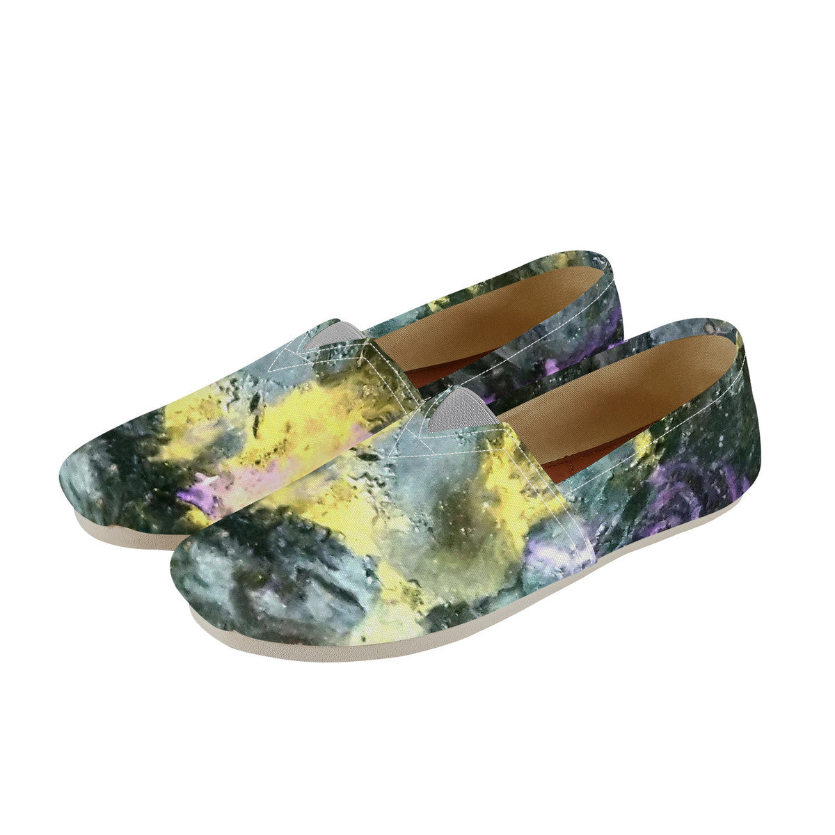 Golden Galaxy Canvas Flats