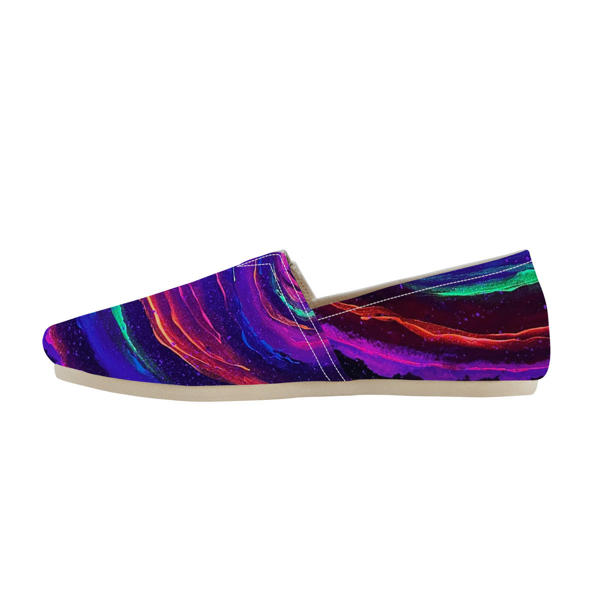Galactic Rabbit Hole Canvas Flats