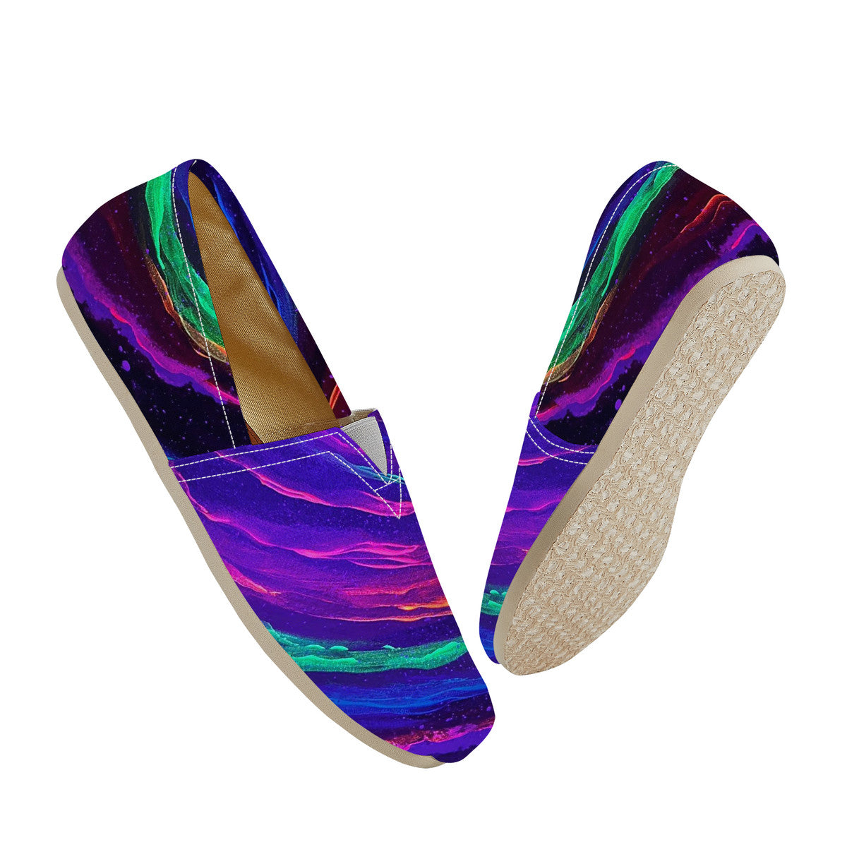 Galactic Rabbit Hole Canvas Flats
