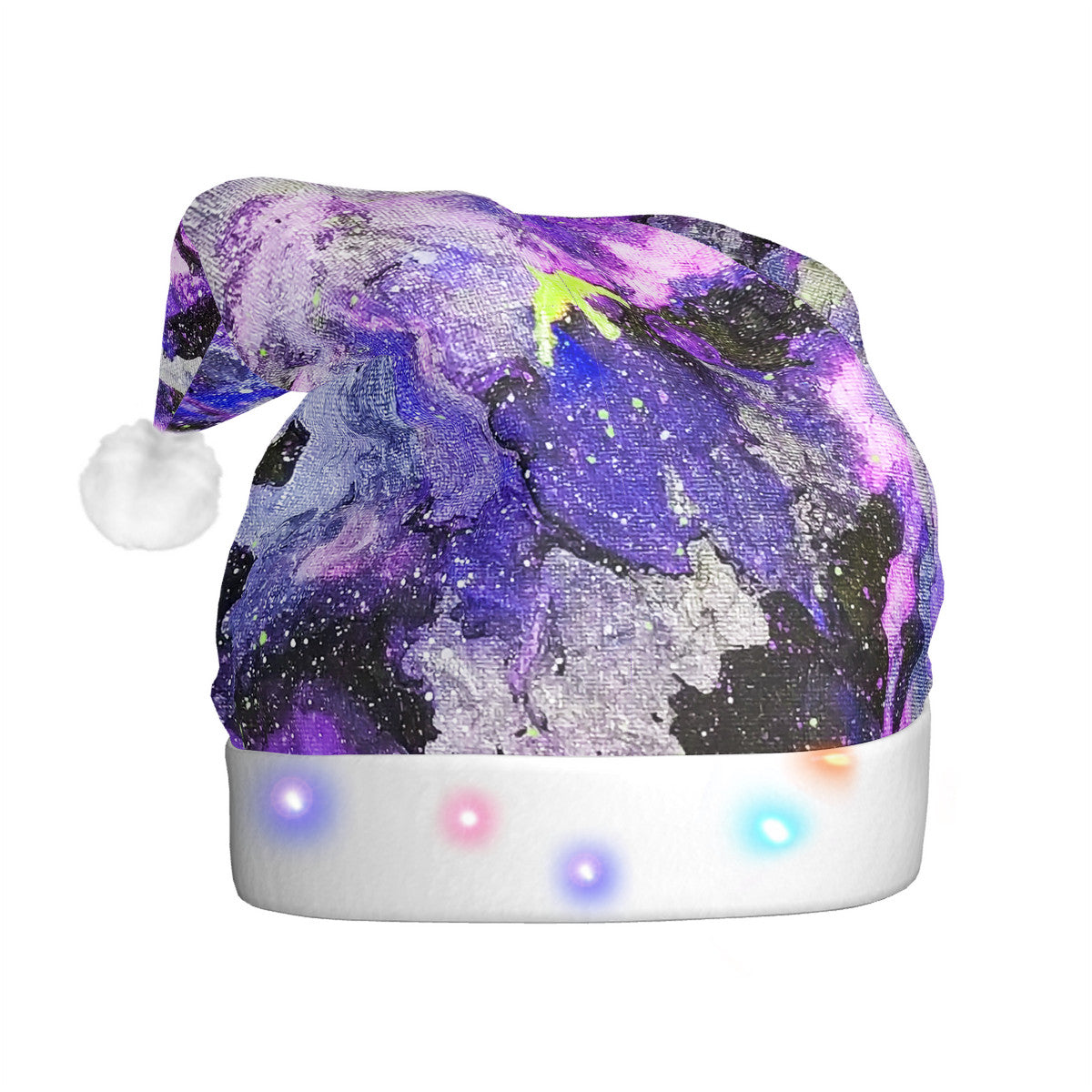 Fly High Adult Glowing Plush Christmas Hat