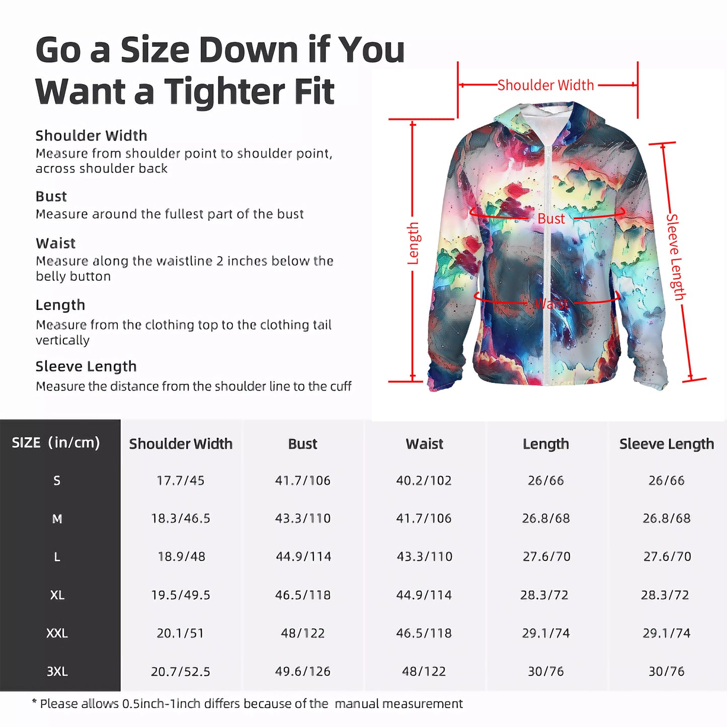 Galactic Ghost Lightweight Zipper Hoodie