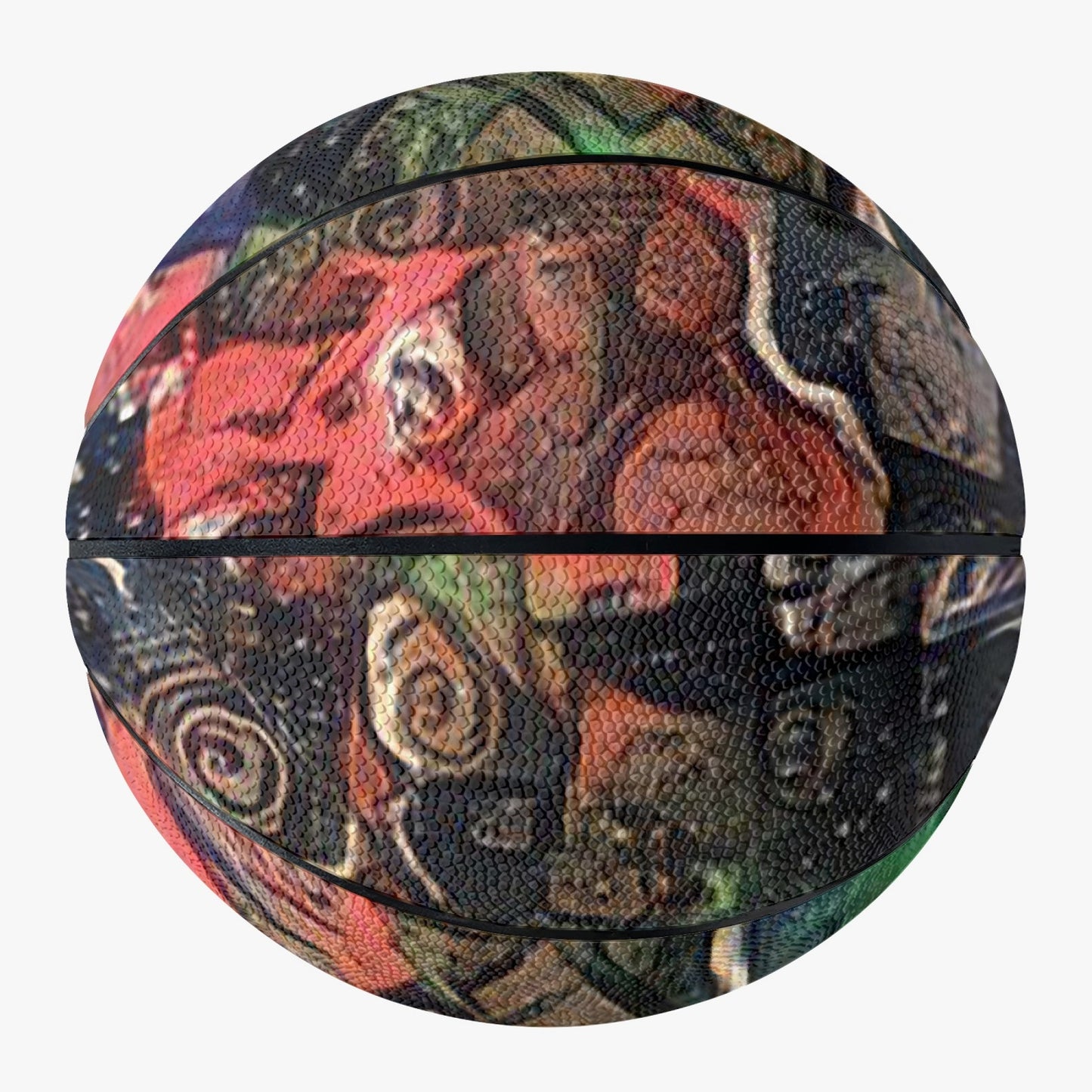 Space Storm Basketball - Eight - Panel Printed