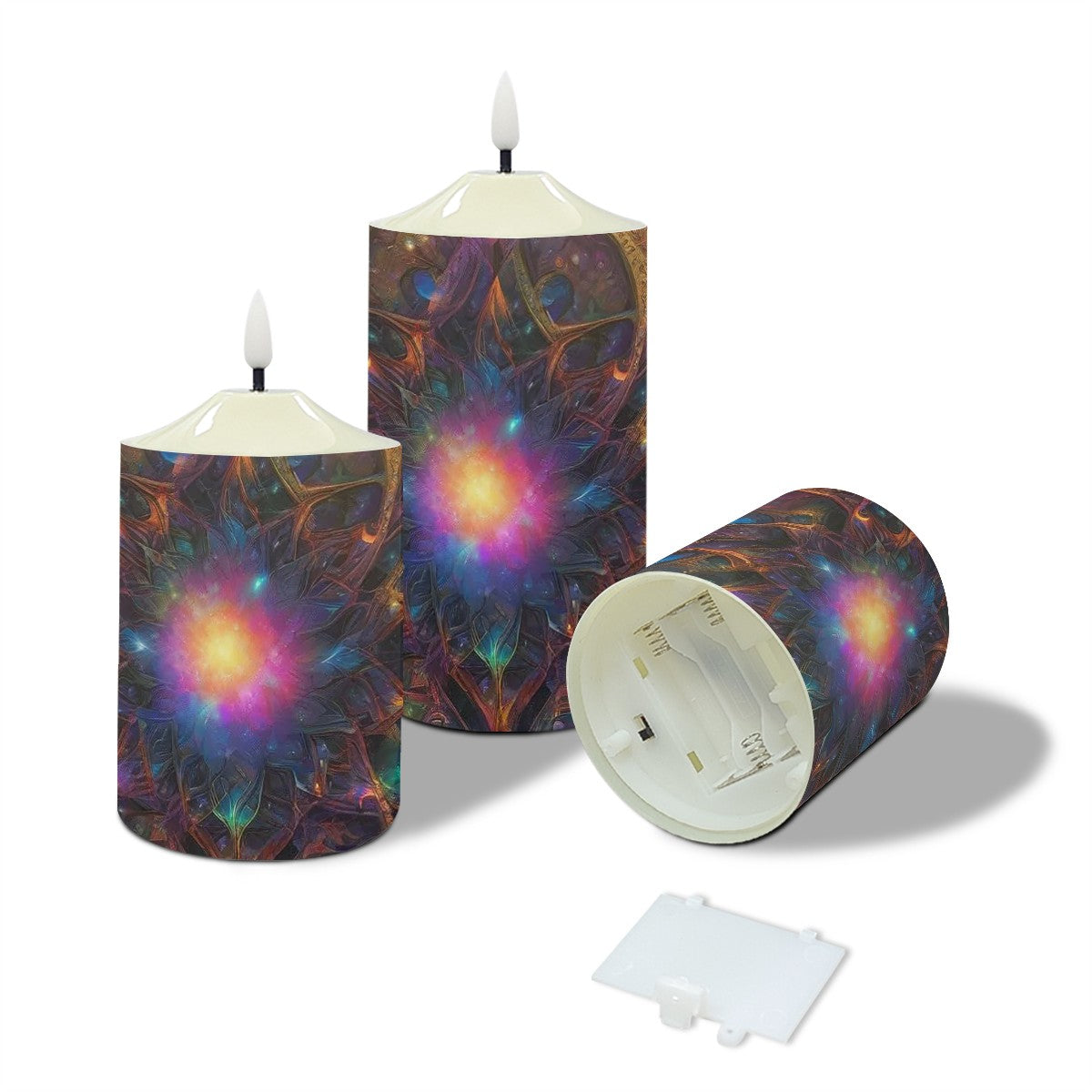 Ascension Flameless Candles Lamp Set of 3