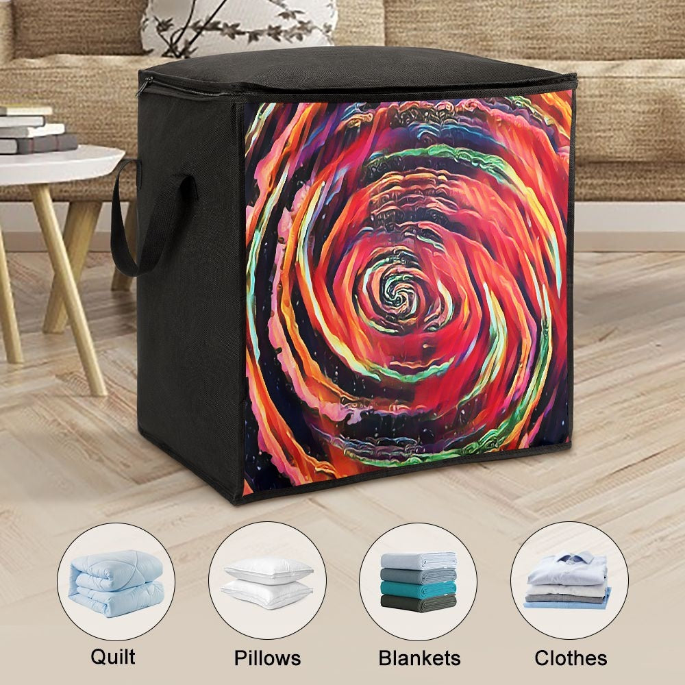 Galactic Rabbit Hole 2 Storage Bag with Zipper